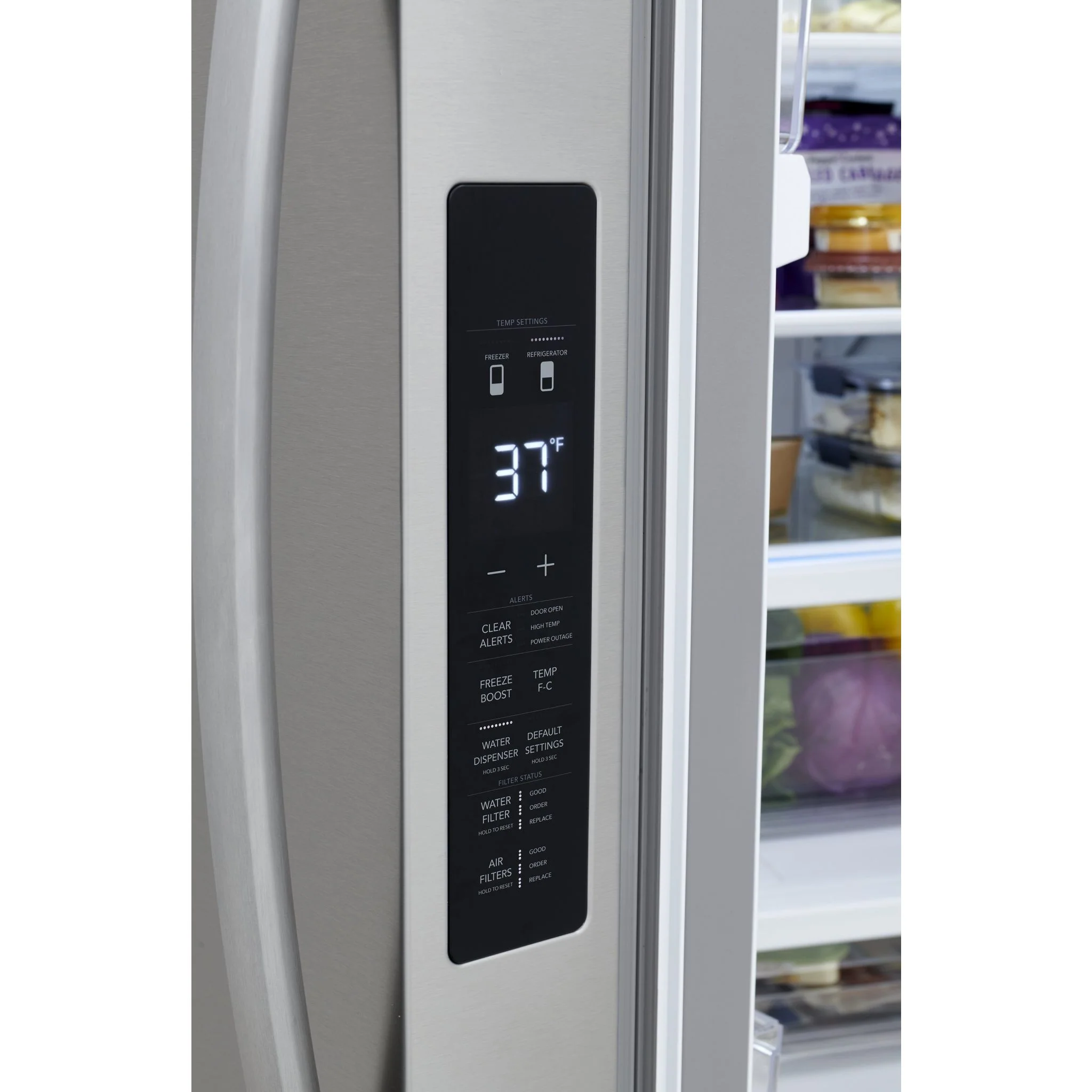 Frigidaire 29 Cu. Ft. Standard-Depth French Door Refrigerator - Stainless Steel ( FRFN2813AF ) - Image 5