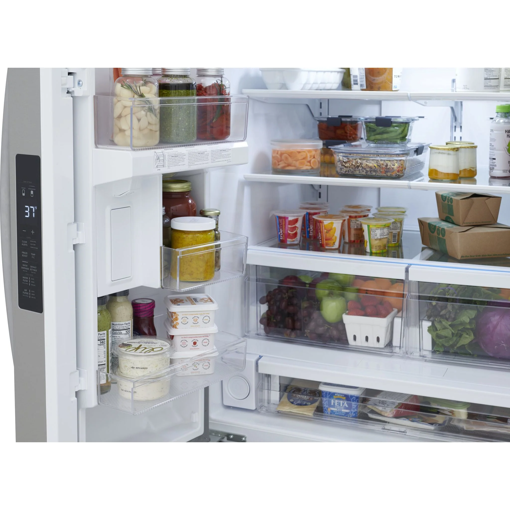Frigidaire 29 Cu. Ft. Standard-Depth French Door Refrigerator - Stainless Steel ( FRFN2813AF ) - Image 7