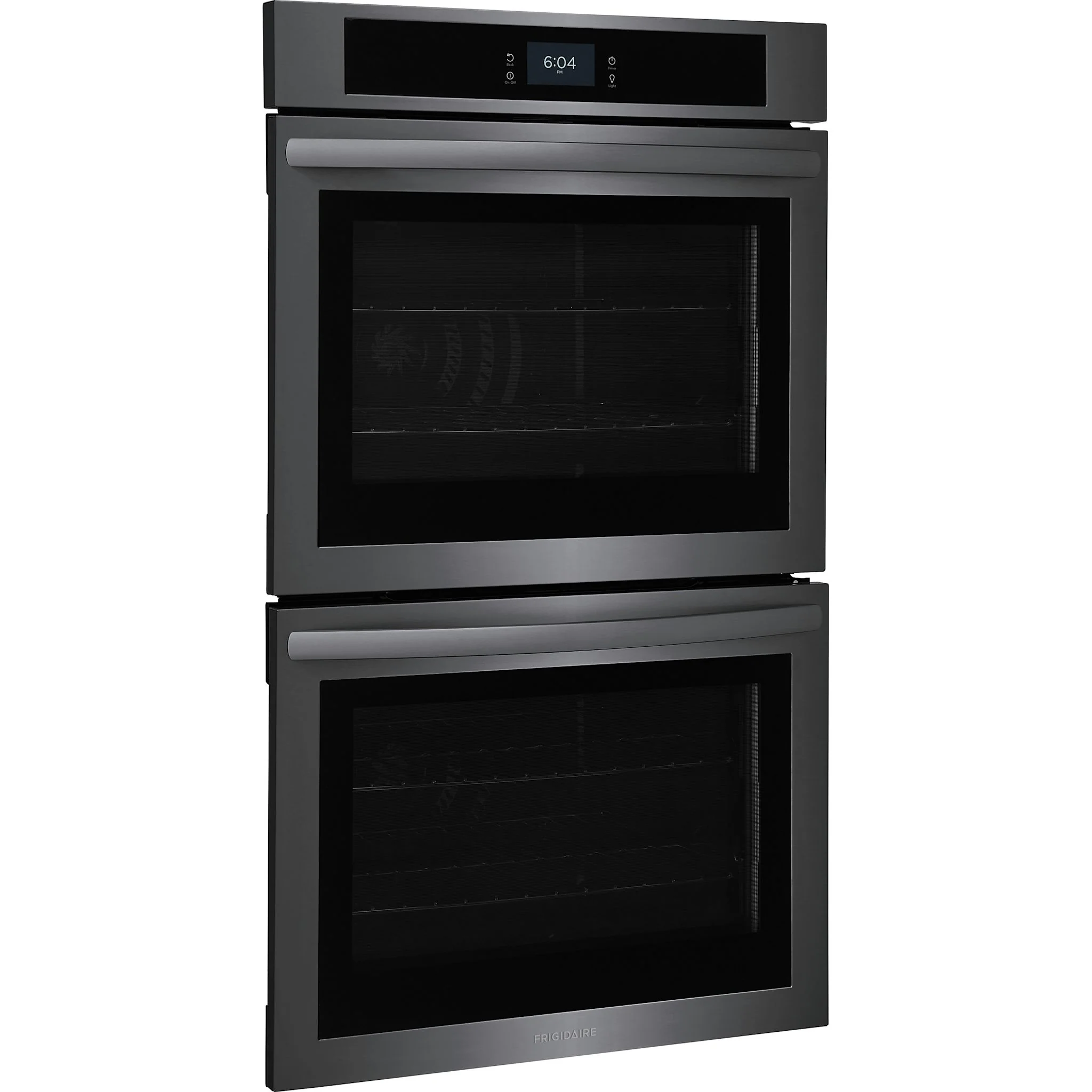 Frigidaire 30" Double Electric Wall Oven with Fan Convection - Black Stainless ( FCWD3027AD ) - Image 3