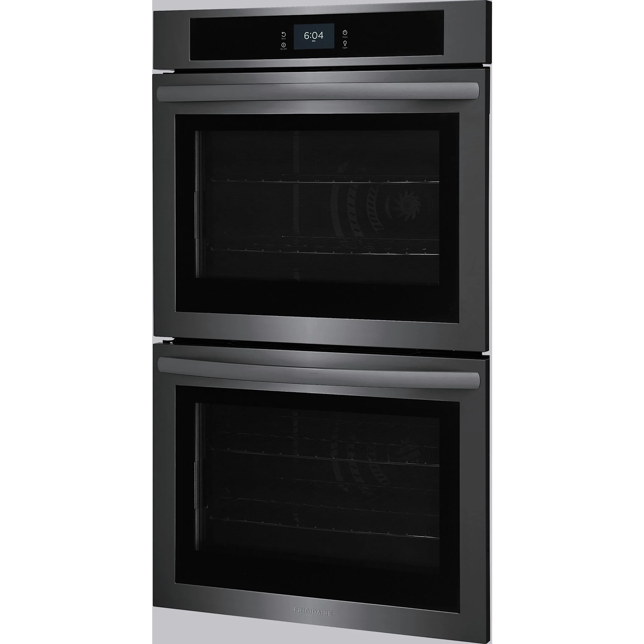 Frigidaire 30" Double Electric Wall Oven with Fan Convection - Black Stainless ( FCWD3027AD ) - Image 4