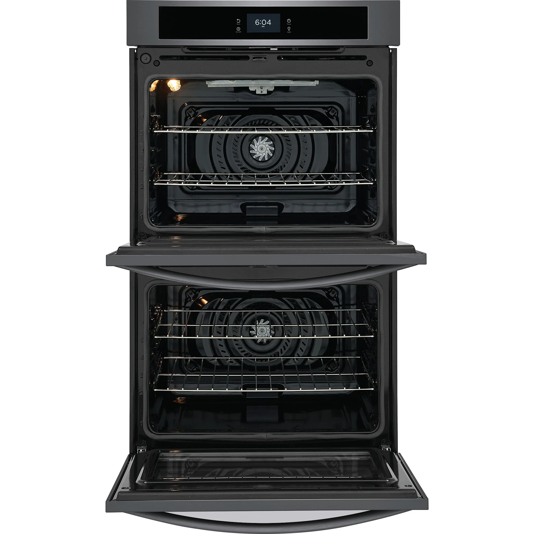 Frigidaire 30" Double Electric Wall Oven with Fan Convection - Black Stainless ( FCWD3027AD ) - Image 6