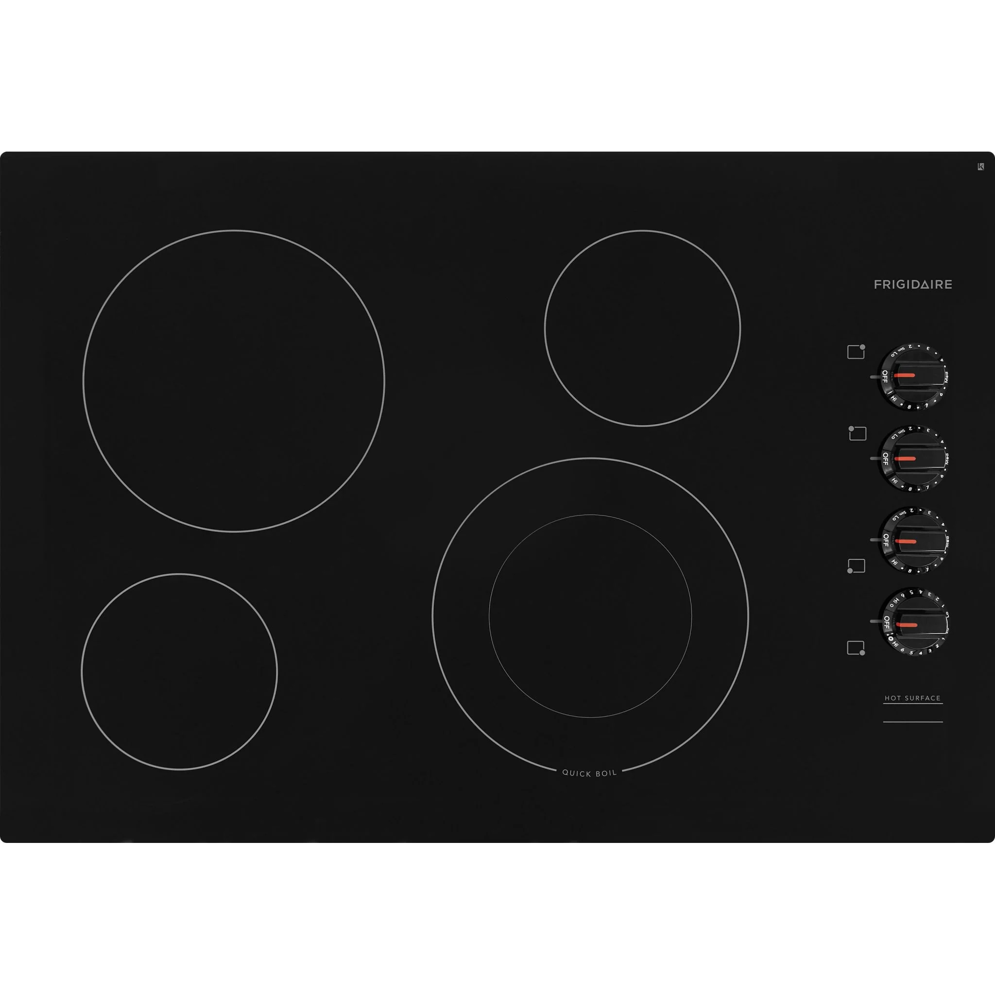 Frigidaire 30" Electric Cooktop - Black ( FFEC3025UB ) - Image 7