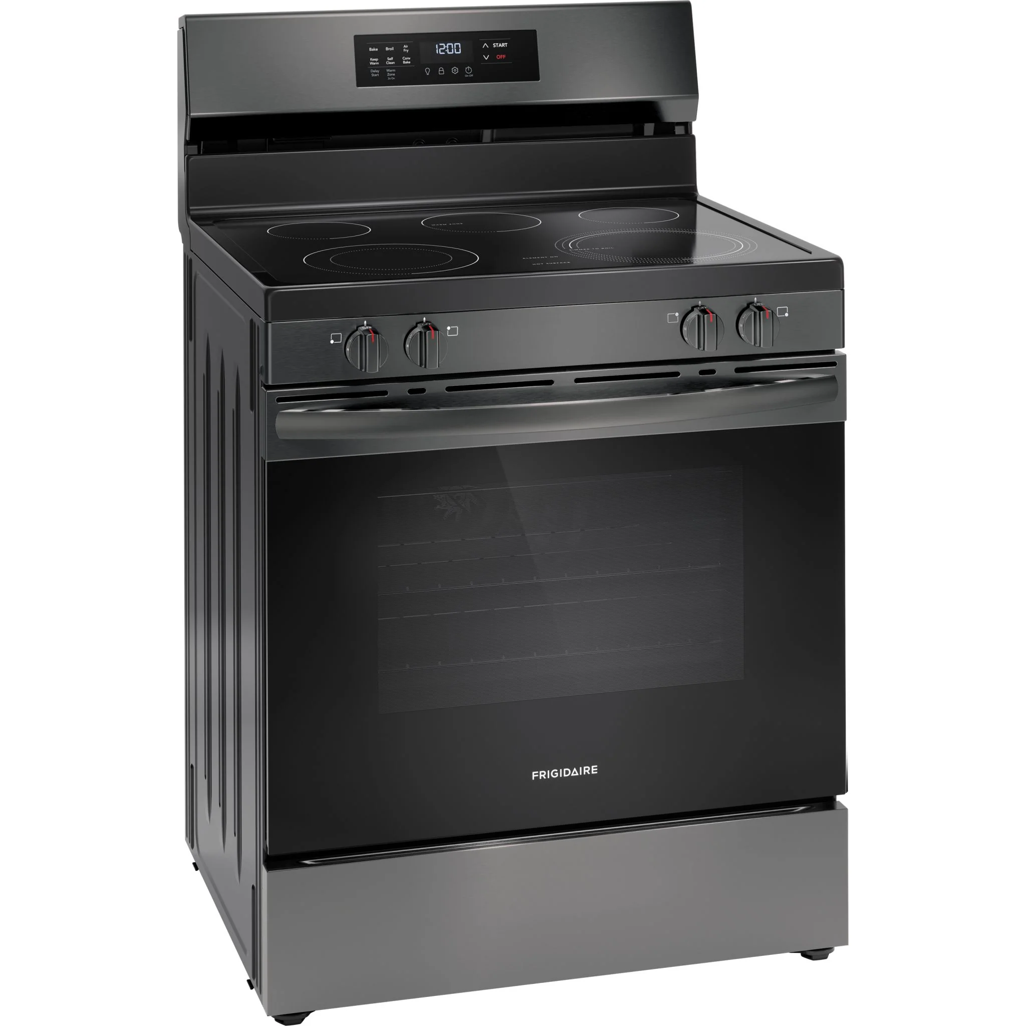 Frigidaire 30" Electric Range with Air Fry - Black Stainless ( FCRE308CAD ) - Image 3