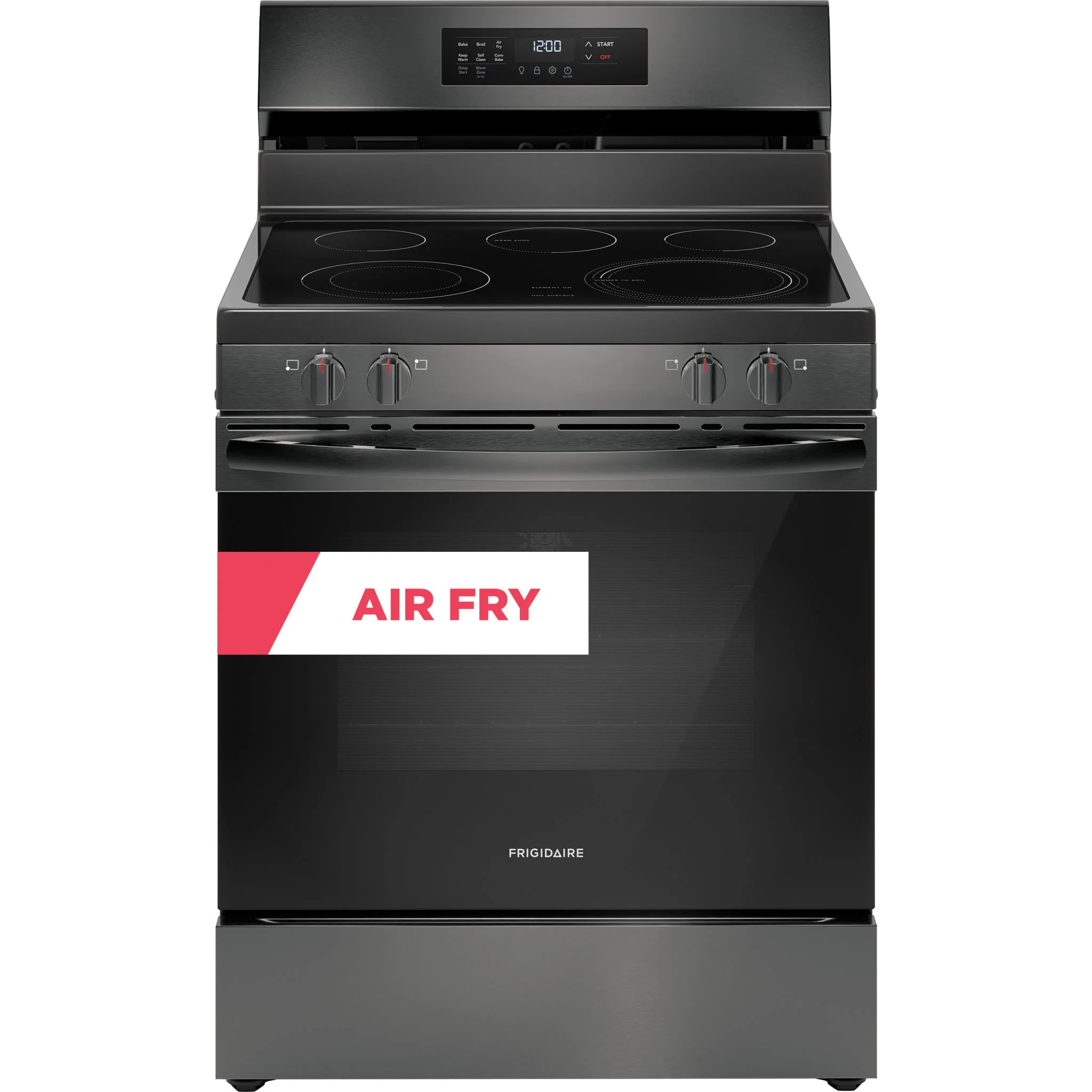 Frigidaire 30" Electric Range with Air Fry - Black Stainless ( FCRE308CAD ) - Image 7