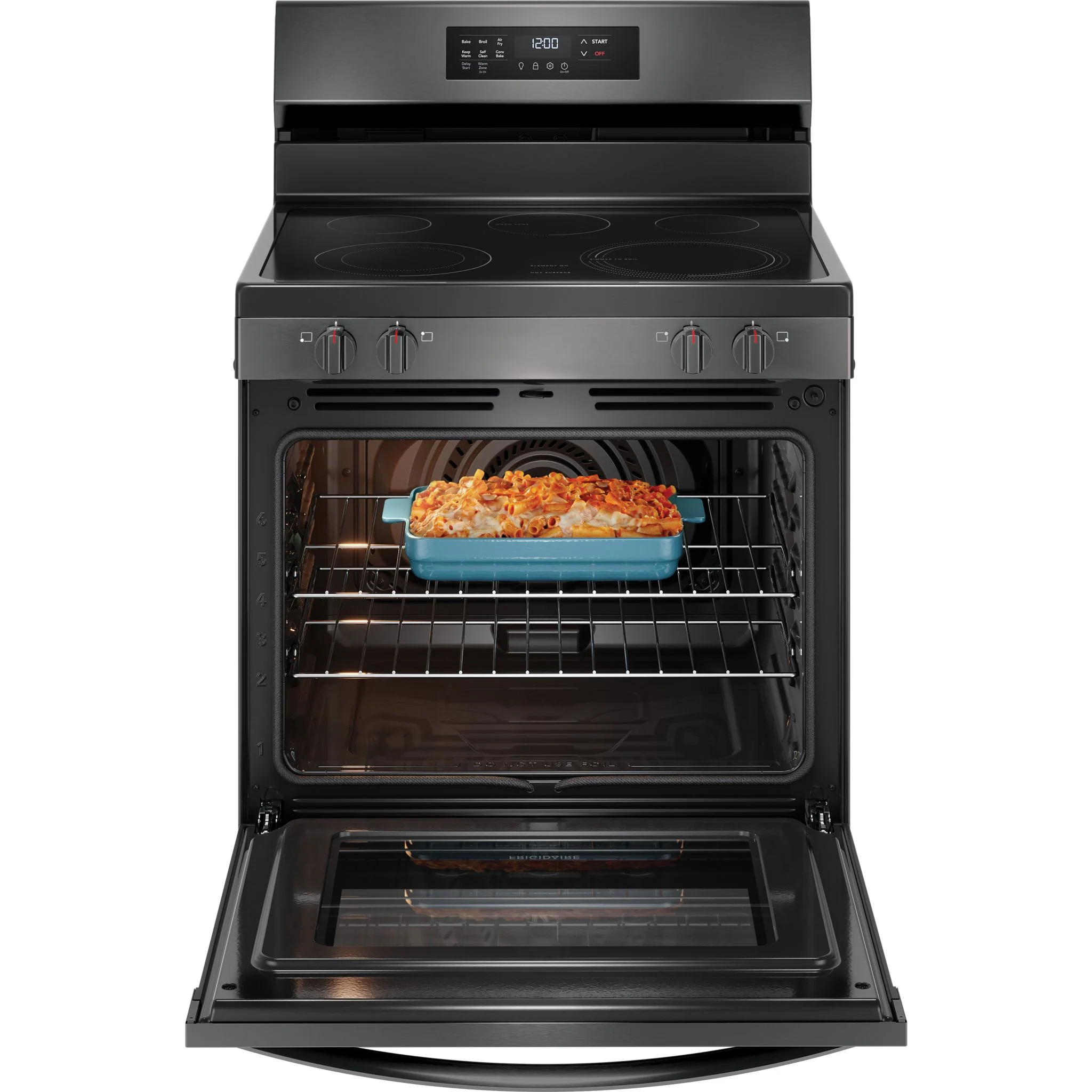 Frigidaire 30" Electric Range with Air Fry - Black Stainless ( FCRE308CAD ) - Image 8
