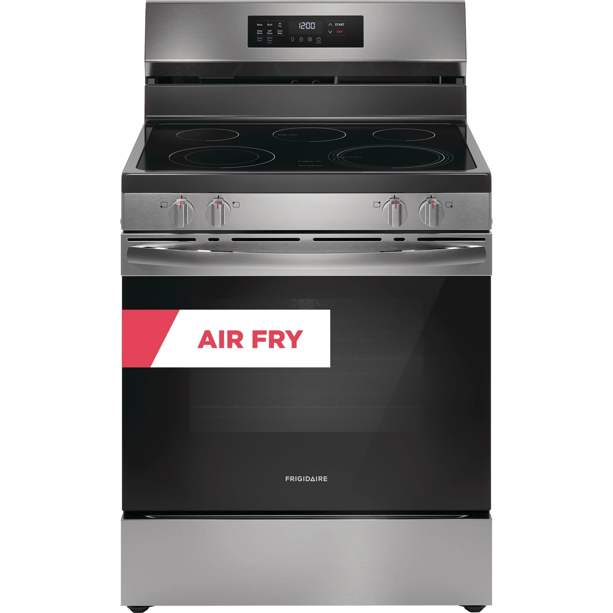 Frigidaire 30" Electric Range with Air Fry - Stainless Steel ( FCRE308CAS ) - Image 2