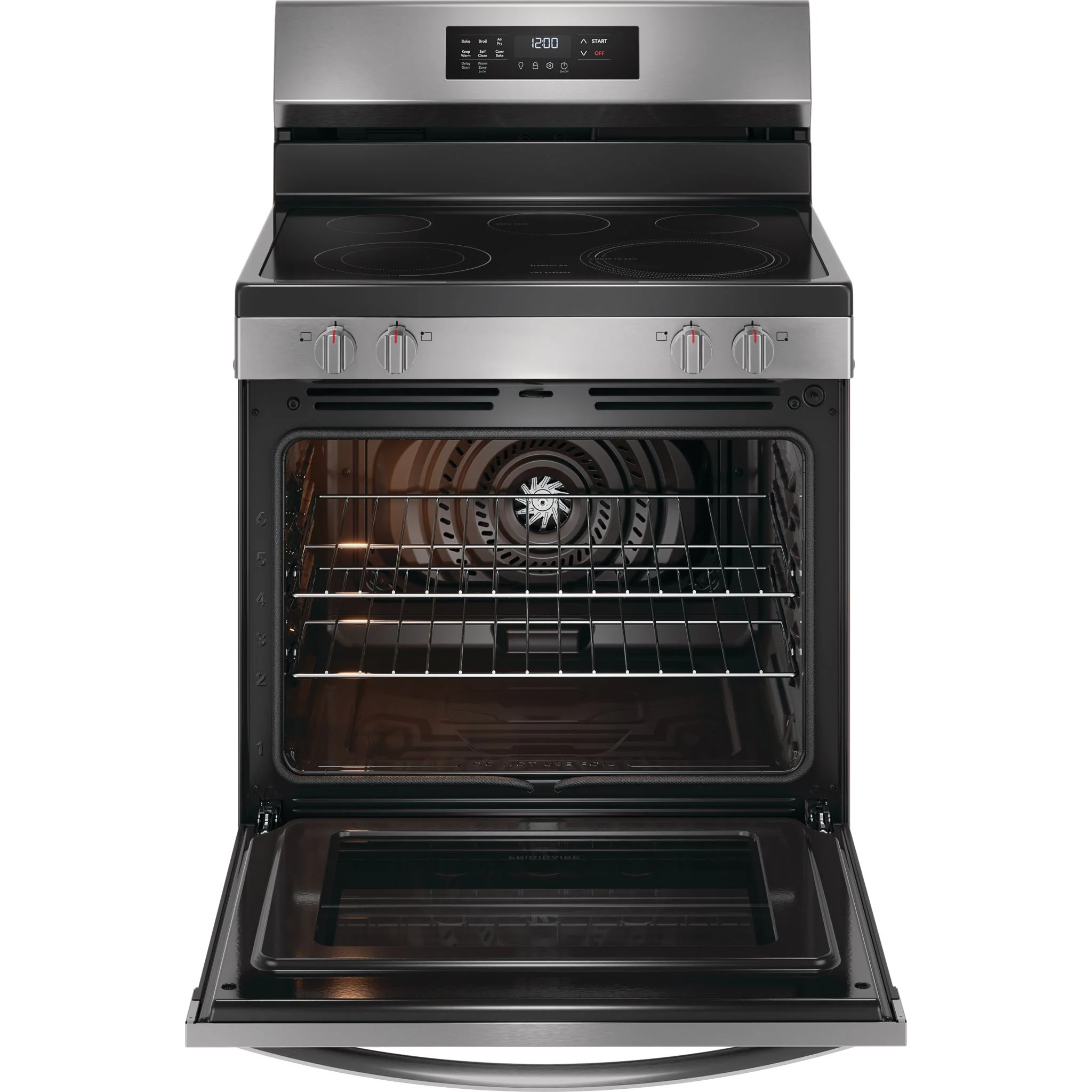 Frigidaire 30" Electric Range with Air Fry - Stainless Steel ( FCRE308CAS ) - Image 7