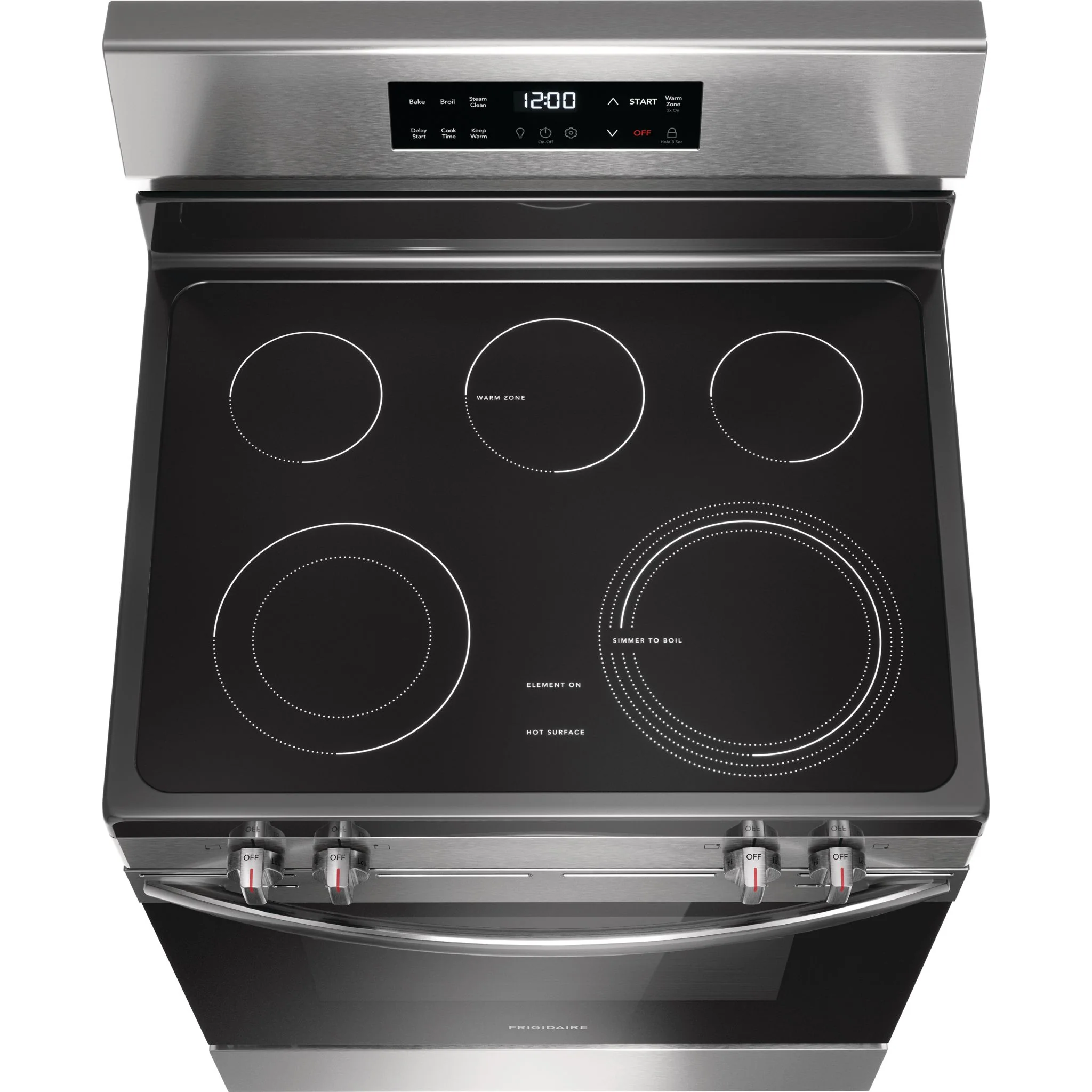 Frigidaire 30" Electric Range with the EvenTemp® - Stainless Steel ( FCRE306CAS ) - Image 3