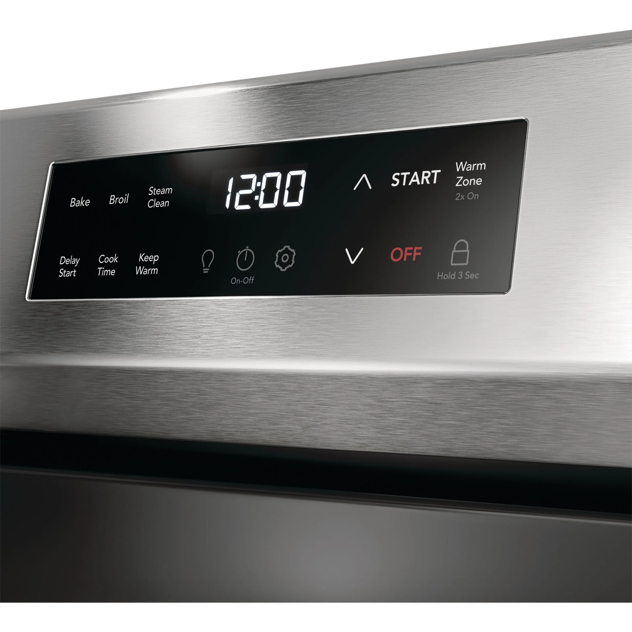 Frigidaire 30" Electric Range with the EvenTemp® - Stainless Steel ( FCRE306CAS ) - Image 4