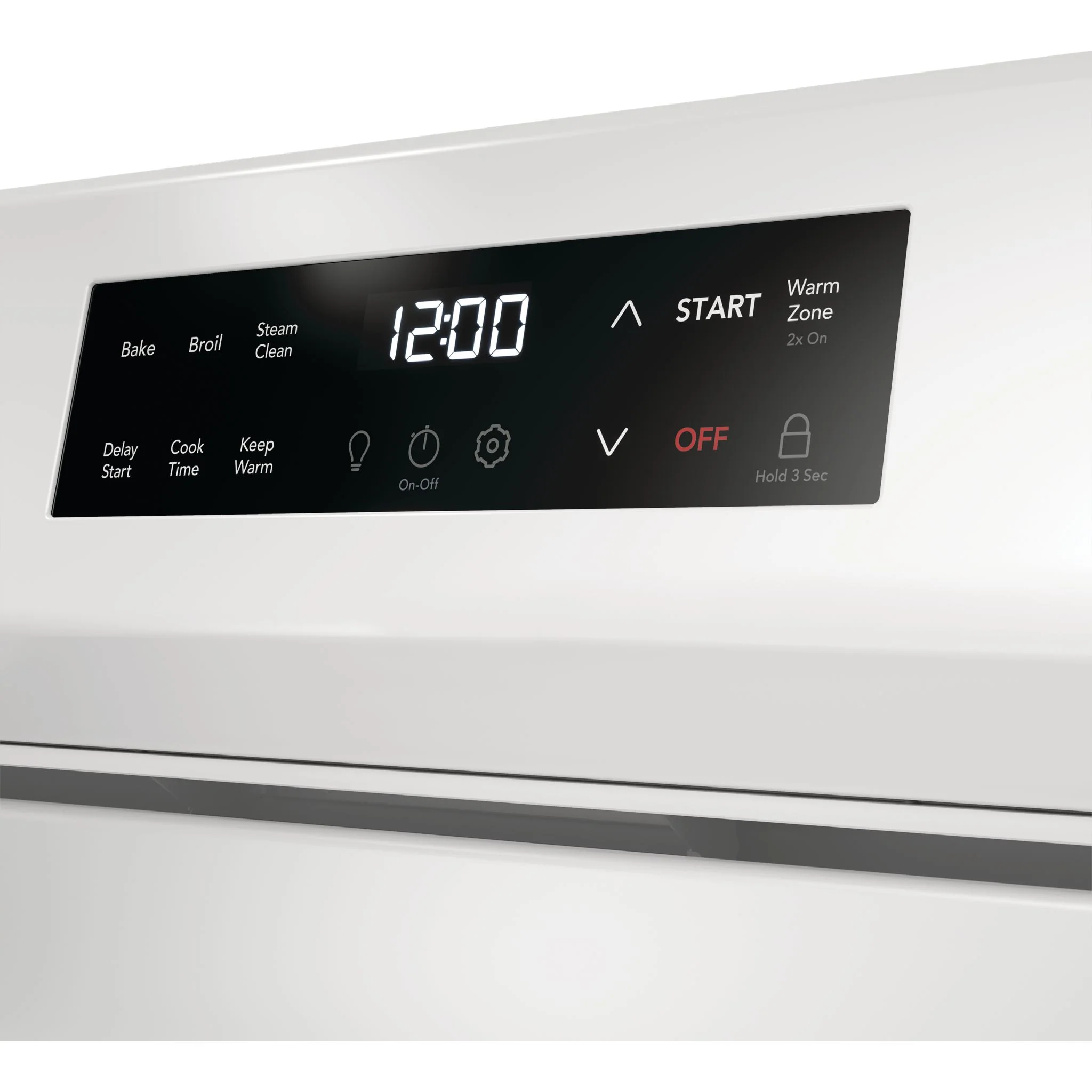 Frigidaire 30" Electric Range with the EvenTemp® - White ( FCRE306CAW ) - Image 4