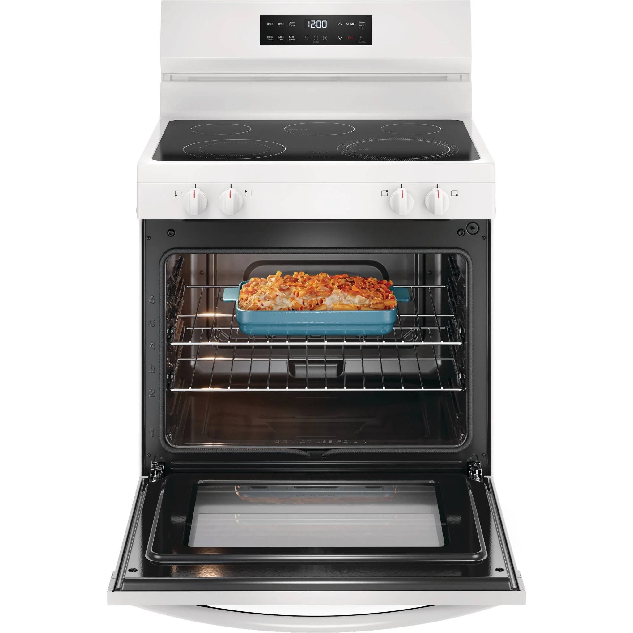 Frigidaire 30" Electric Range with the EvenTemp® - White ( FCRE306CAW ) - Image 7