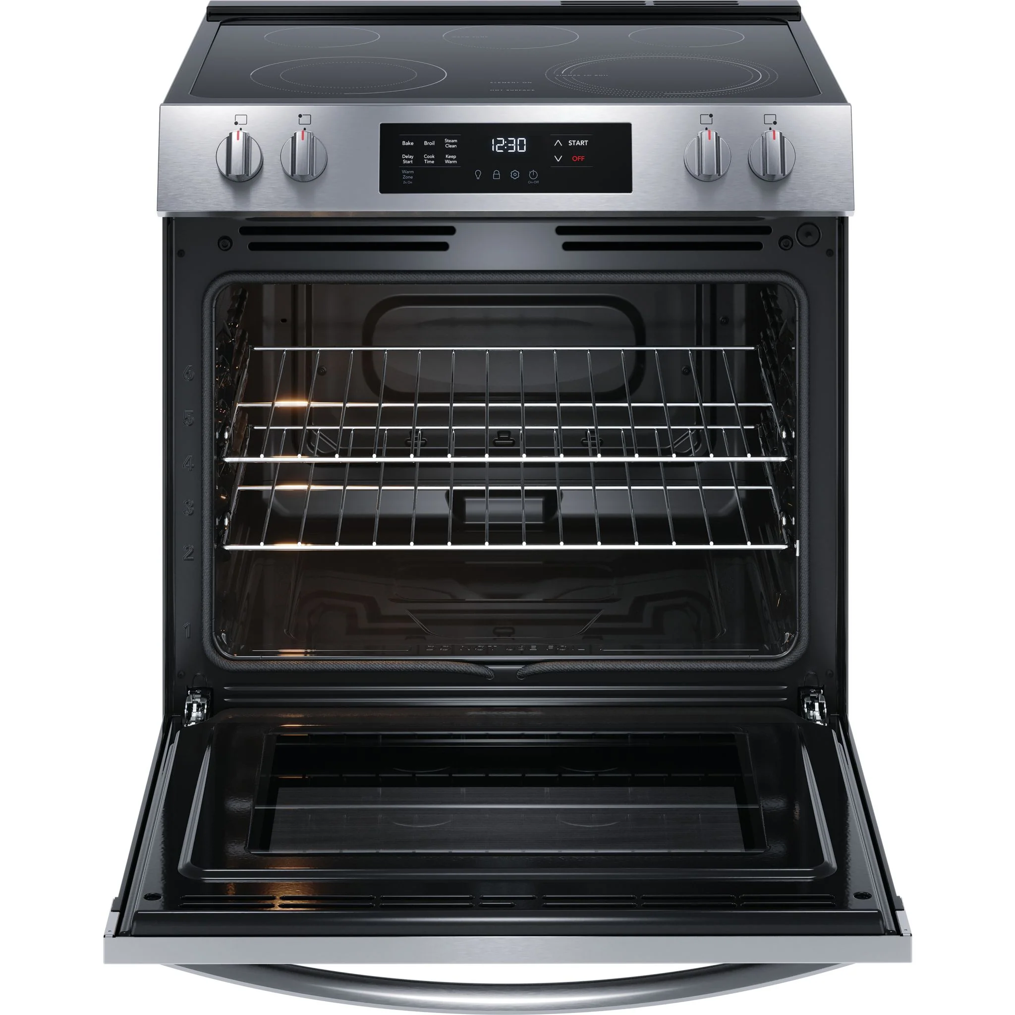 Frigidaire 30" Front Control Electric Range - Stainless Steel ( FCFE306CAS ) - Image 7