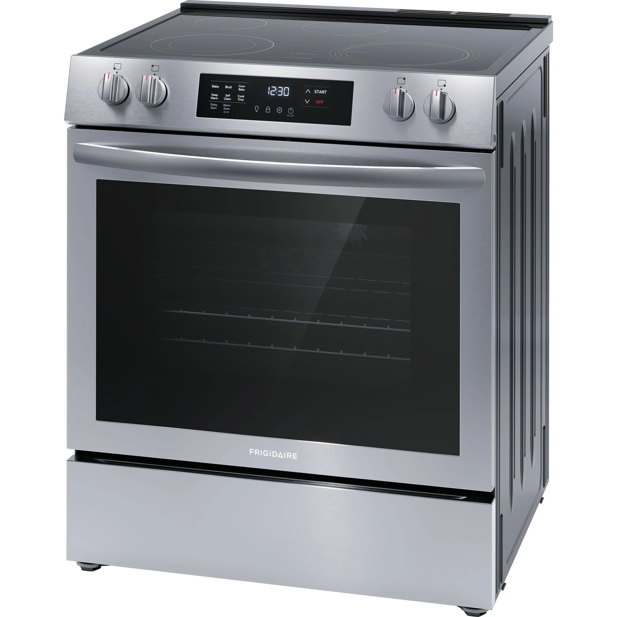 Frigidaire 30" Front Control Electric Range - Stainless Steel ( FCFE308CAS ) - Image 2