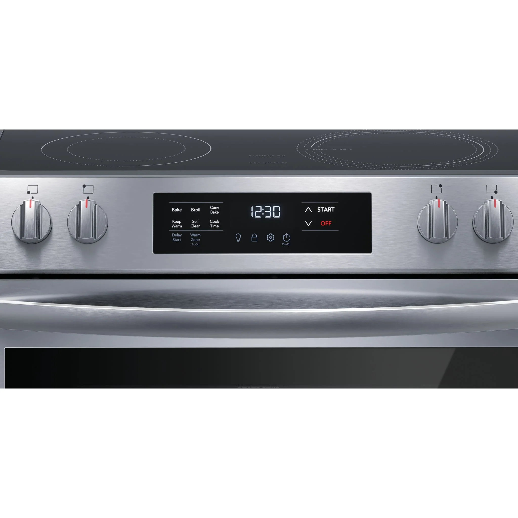 Frigidaire 30" Front Control Electric Range - Stainless Steel ( FCFE308CAS ) - Image 5
