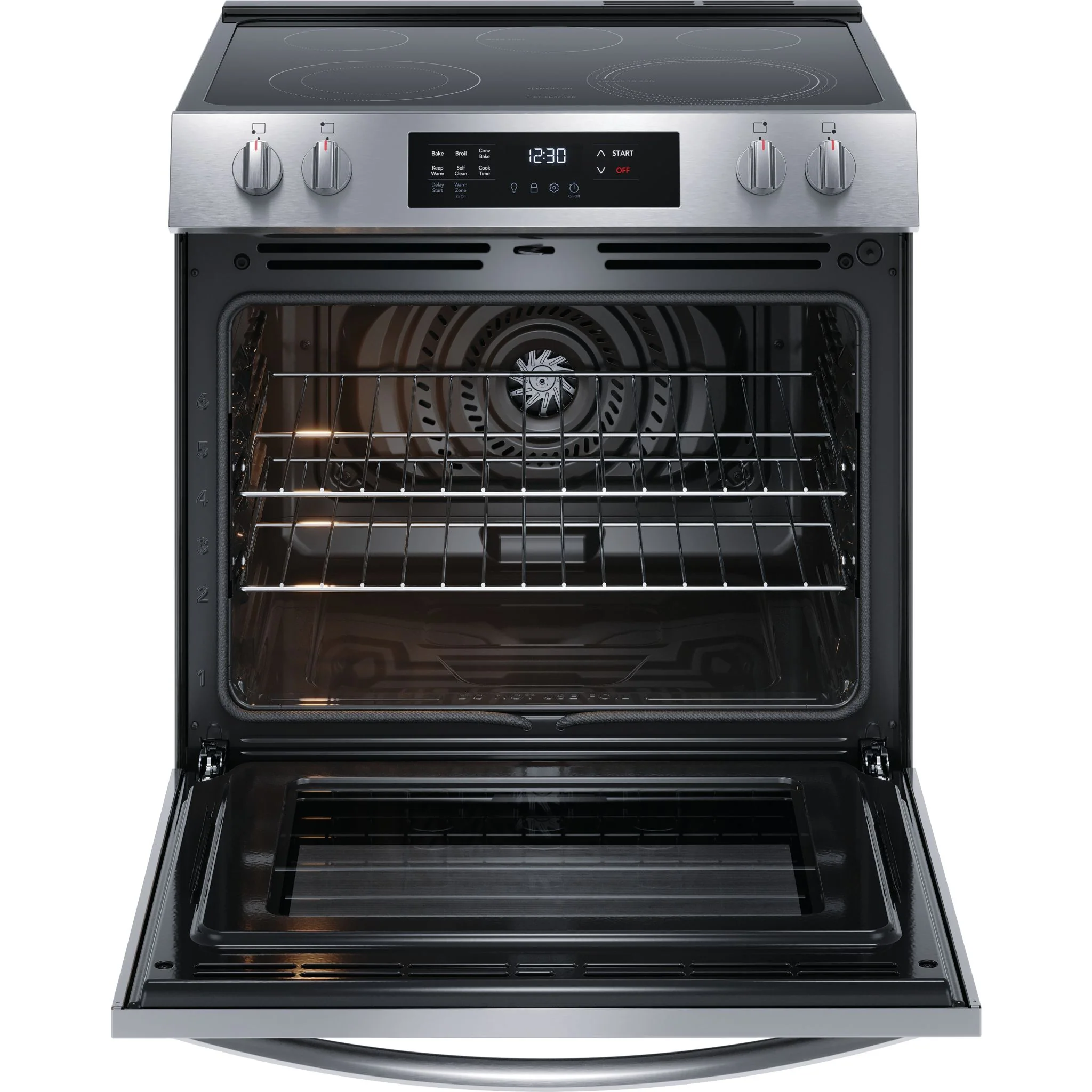 Frigidaire 30" Front Control Electric Range - Stainless Steel ( FCFE308CAS ) - Image 7