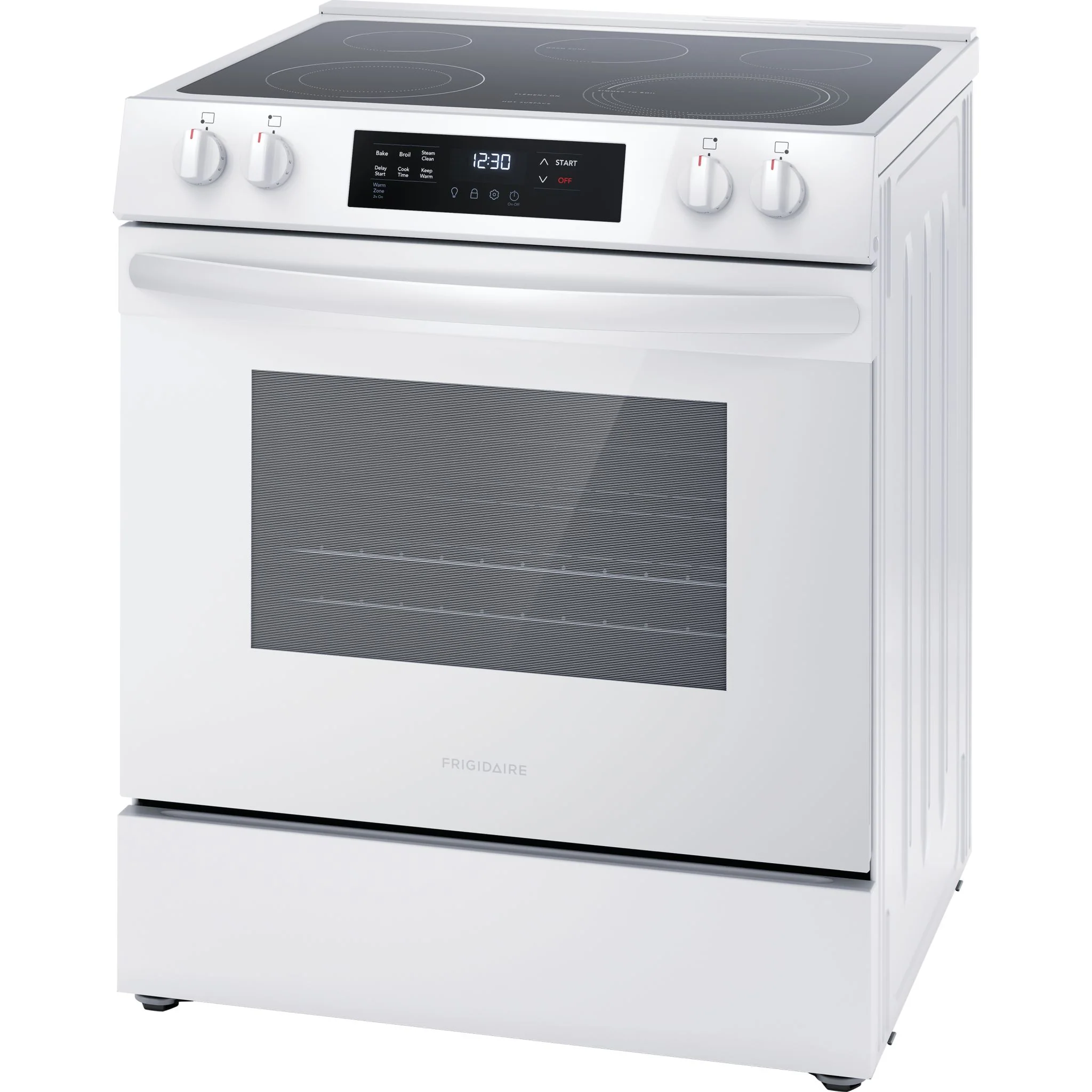 Frigidaire 30" Front Control Electric Range - White ( FCFE306CAW ) - Image 2