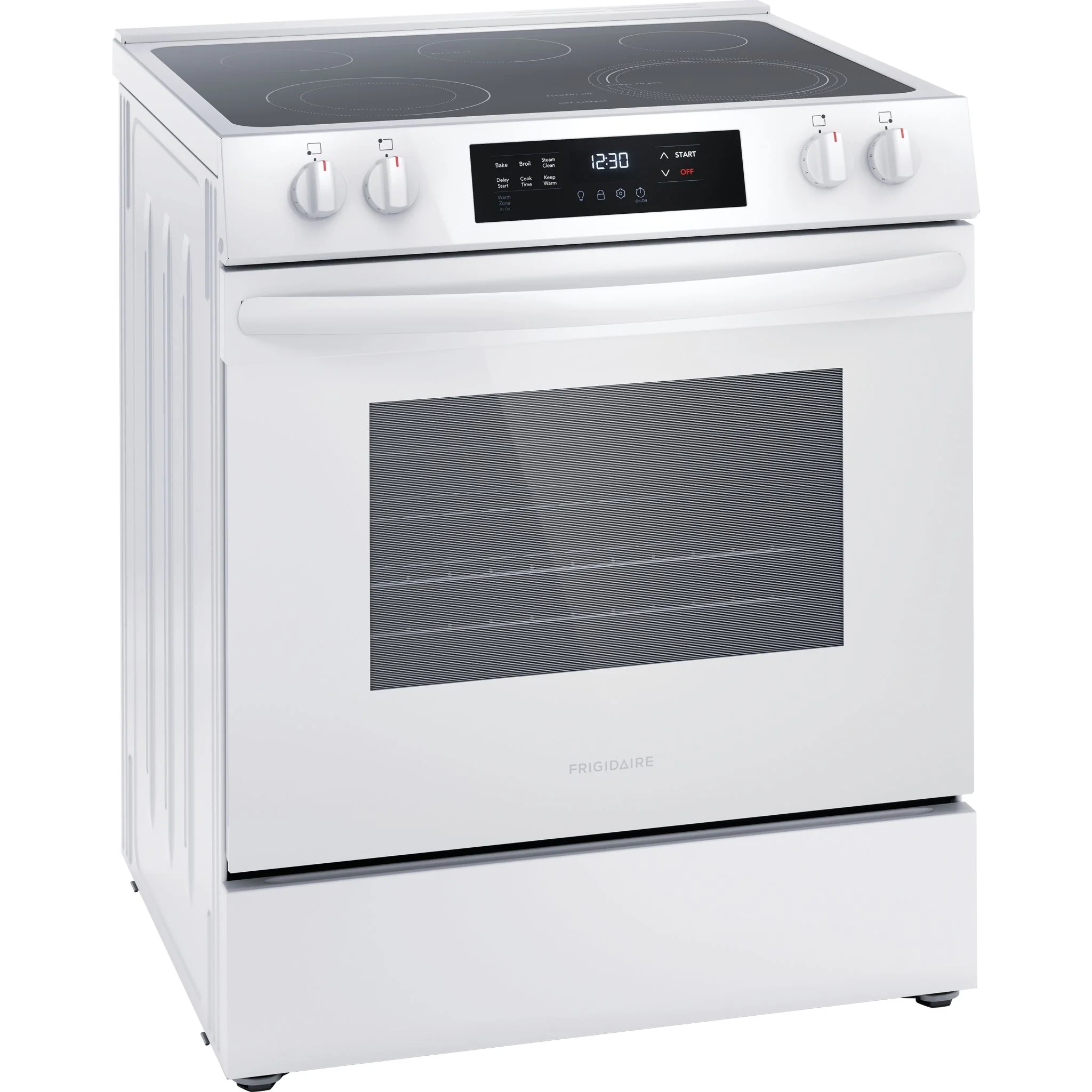 Frigidaire 30" Front Control Electric Range - White ( FCFE306CAW ) - Image 3