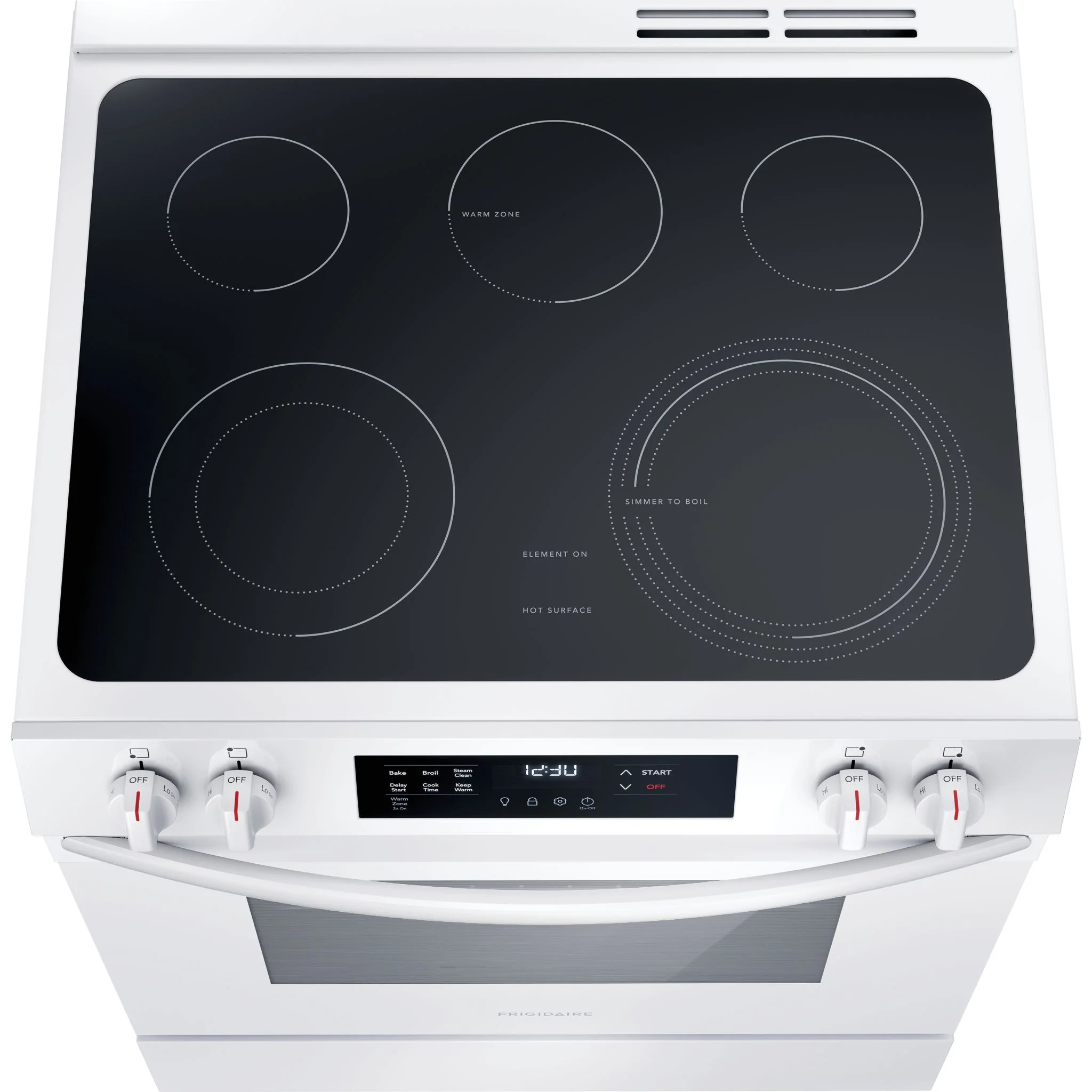 Frigidaire 30" Front Control Electric Range - White ( FCFE306CAW ) - Image 4