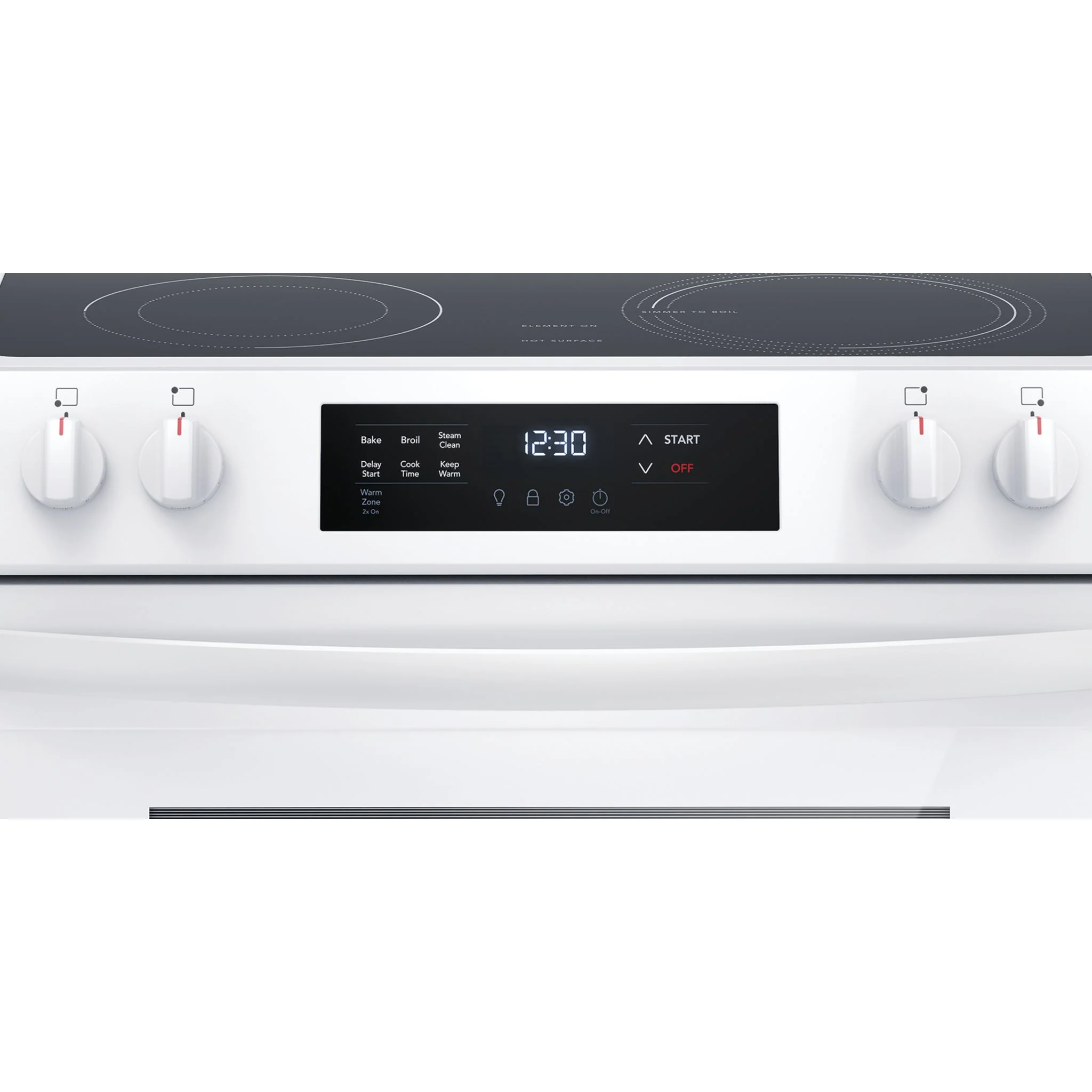 Frigidaire 30" Front Control Electric Range - White ( FCFE306CAW ) - Image 5