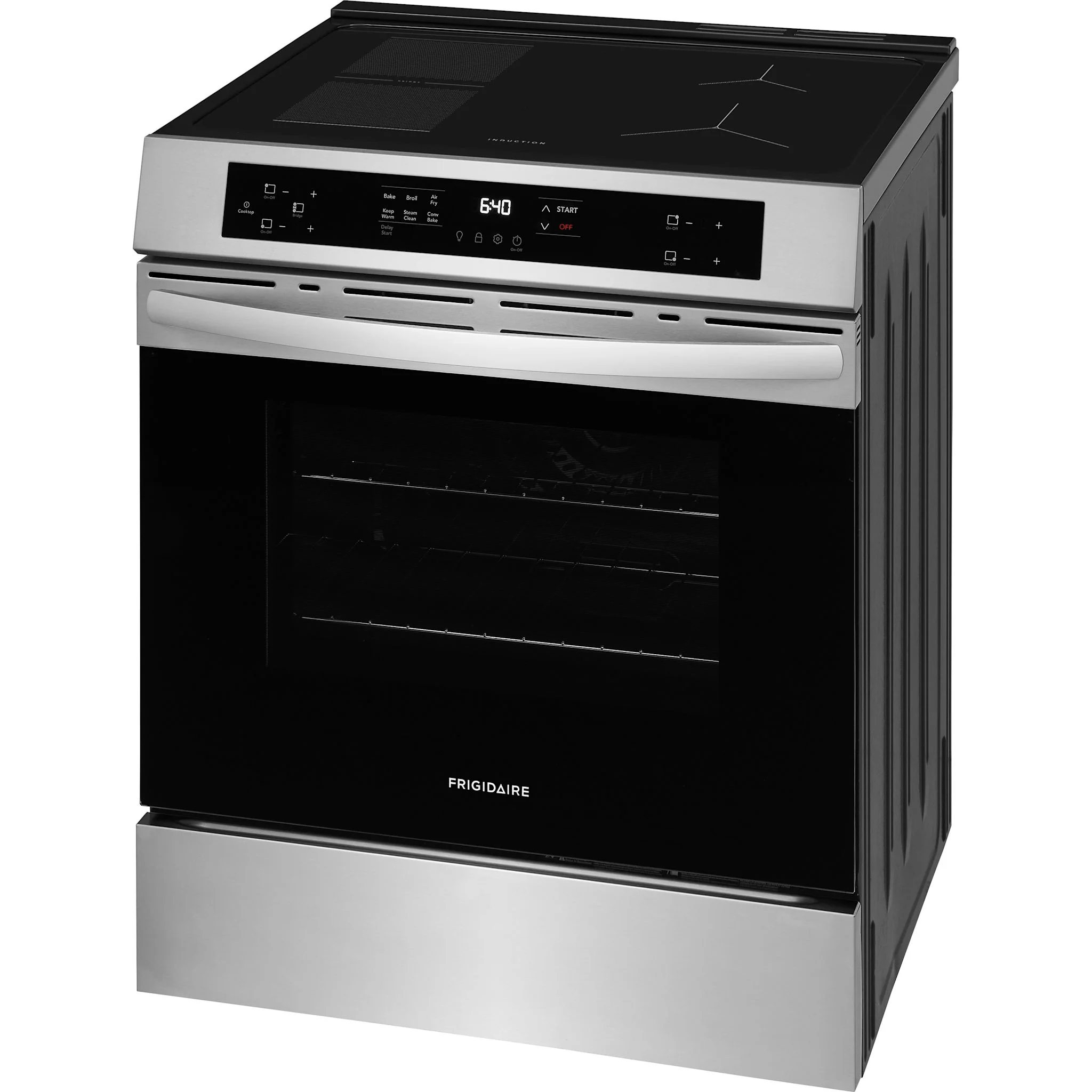 Frigidaire 30" Front Control Induction Range with Air Fry - Stainless Steel (FCFI308CBS) - Image 2