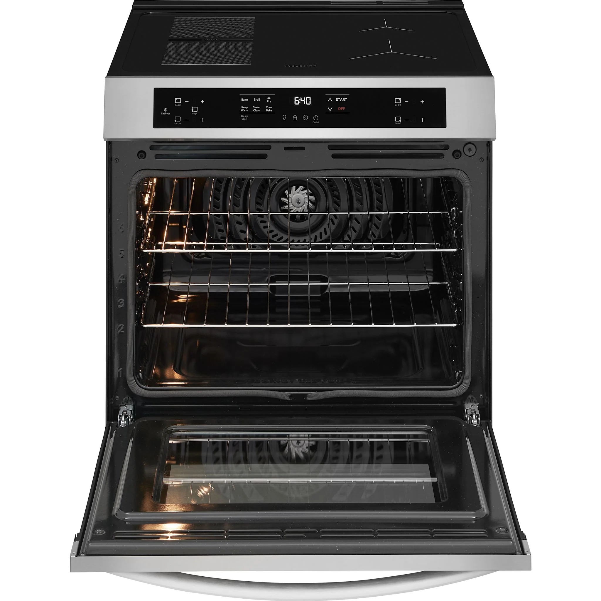 Frigidaire 30" Front Control Induction Range with Air Fry - Stainless Steel (FCFI308CBS) - Image 3