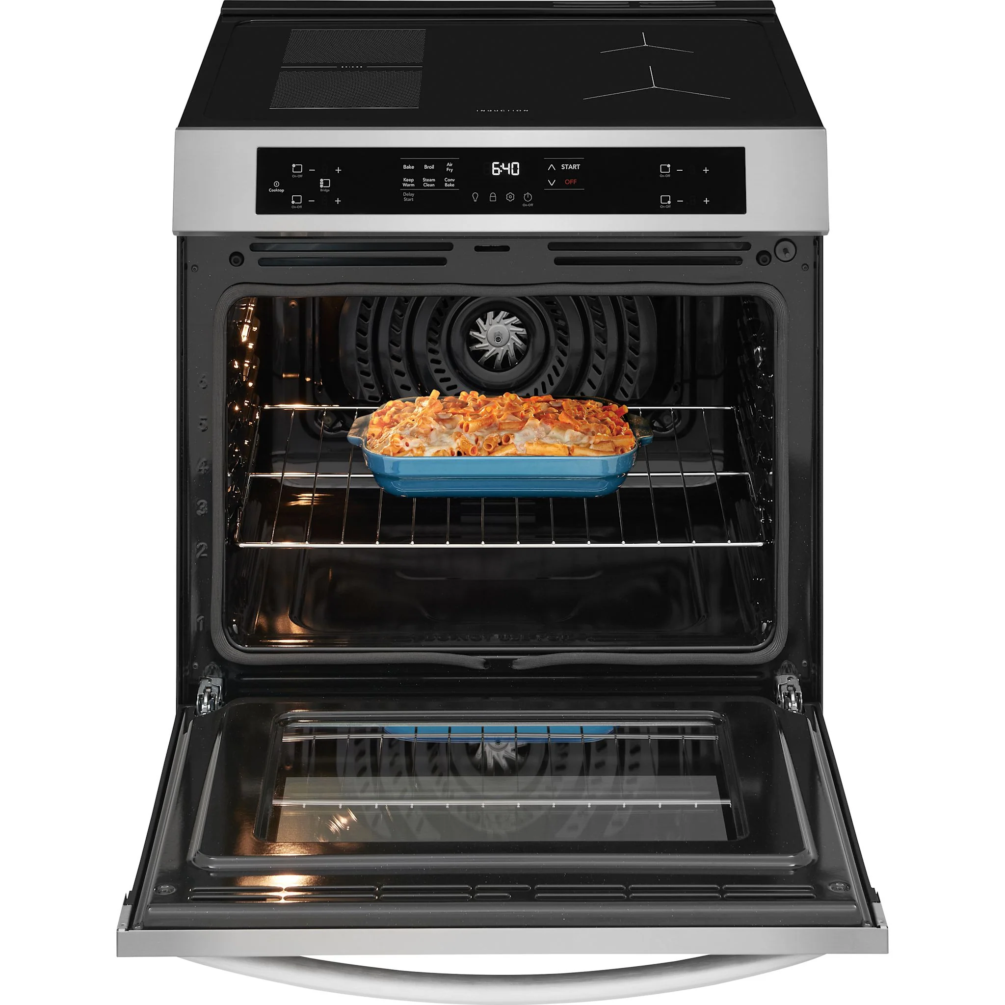 Frigidaire 30" Front Control Induction Range with Air Fry - Stainless Steel (FCFI308CBS) - Image 4