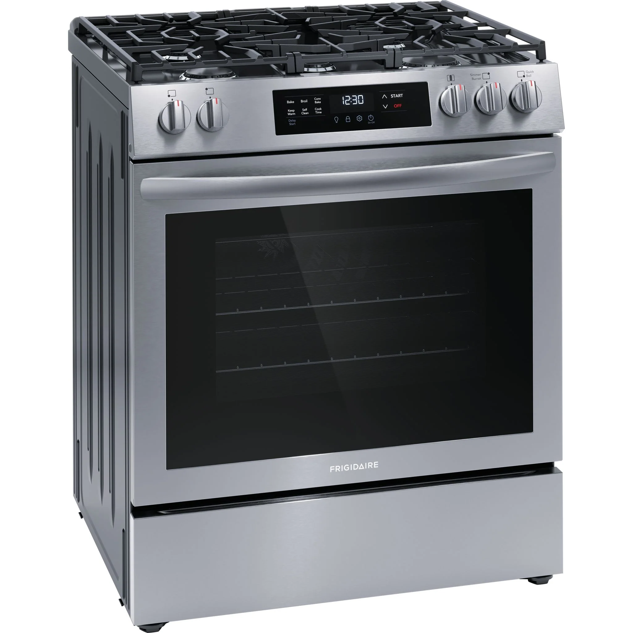 Frigidaire 30" Gas Range (FCFG3083AS) - Stainless Steel - Image 3