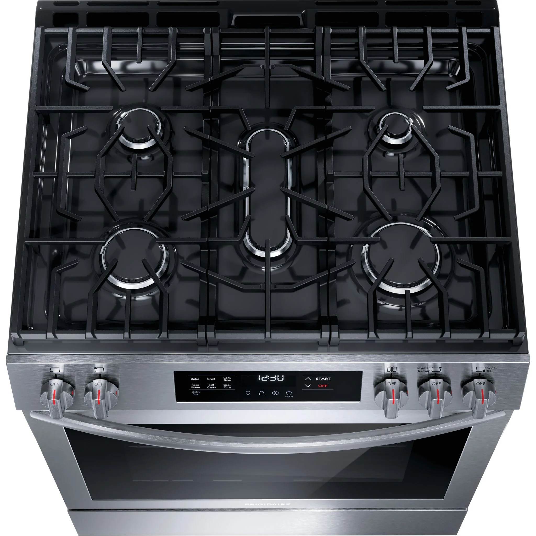 Frigidaire 30" Gas Range (FCFG3083AS) - Stainless Steel - Image 4