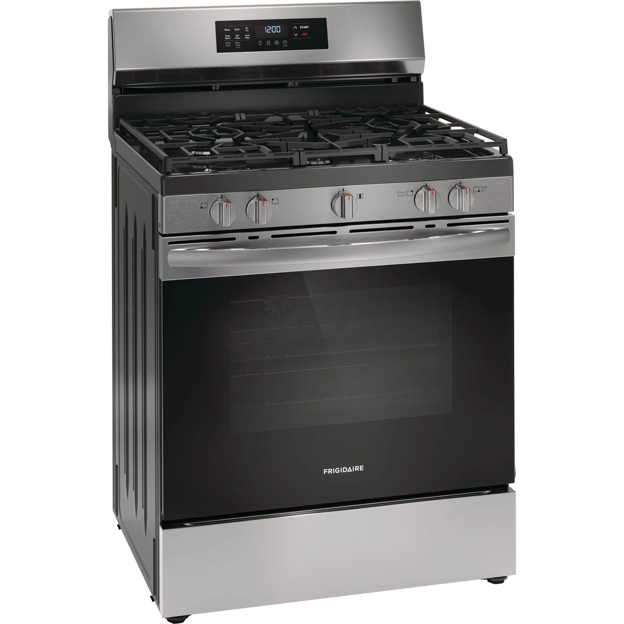 Frigidaire 30" Gas Range with Air Fry - Stainless Steel ( FCRG3083AS ) - Image 3