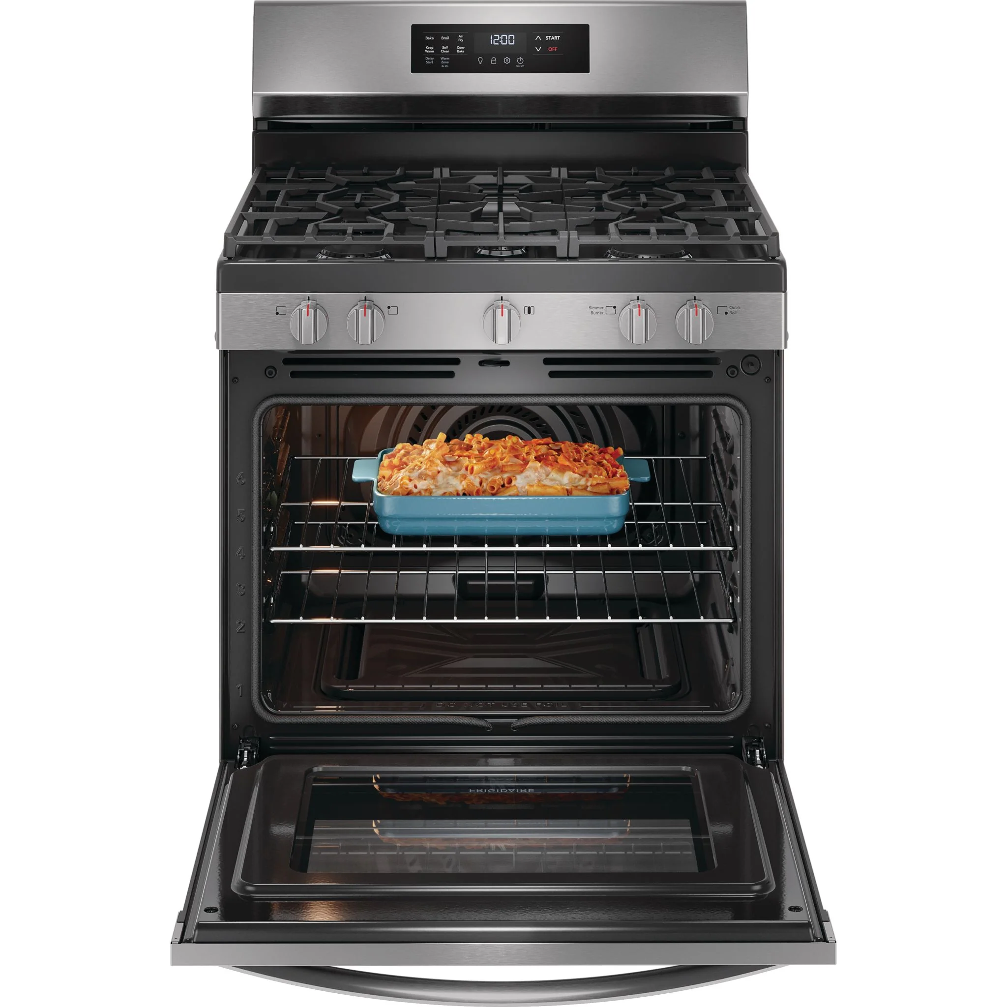 Frigidaire 30" Gas Range with Air Fry - Stainless Steel ( FCRG3083AS ) - Image 8