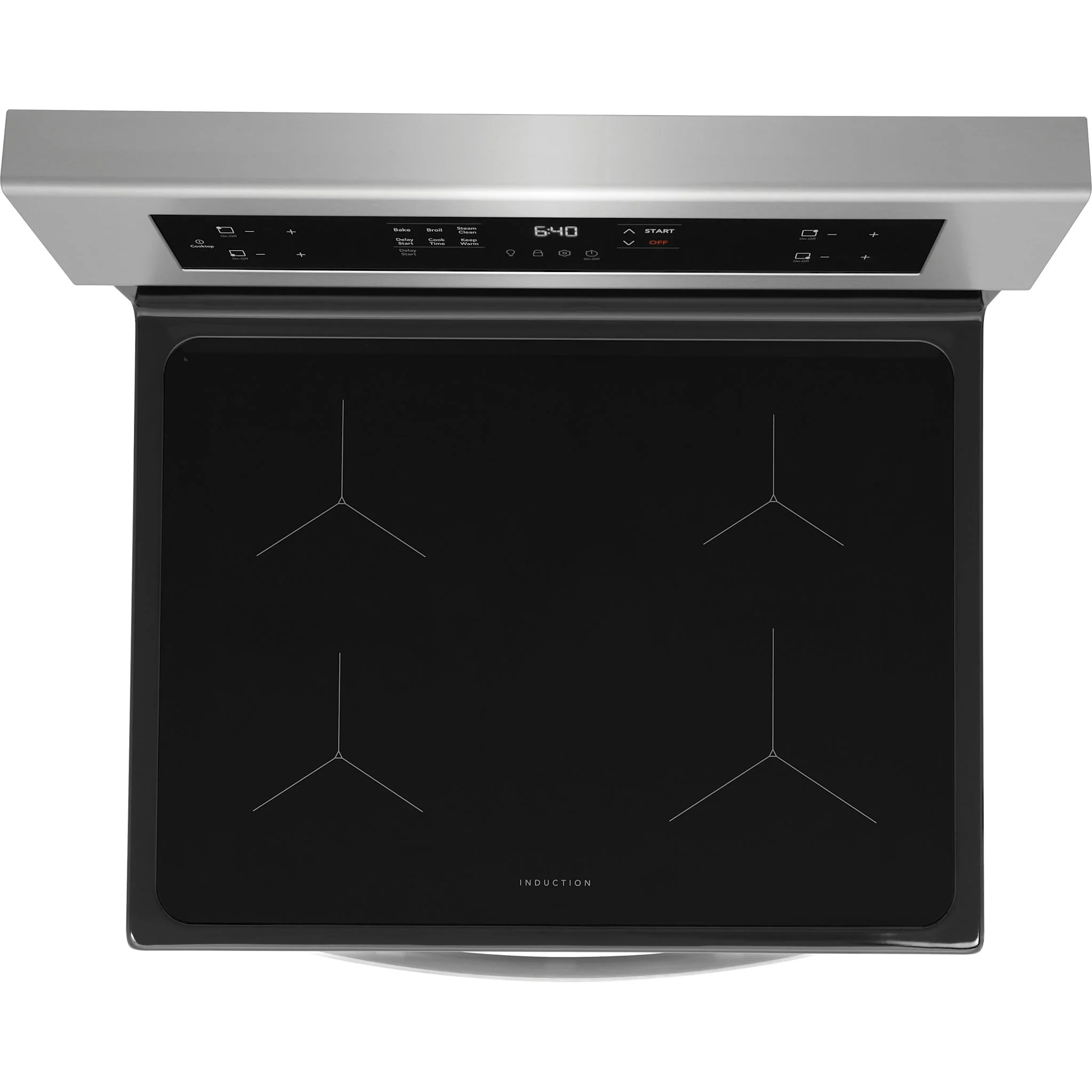 Frigidaire 30" Rear Control Induction Range - Stainless Steel (FCRI306CAS) - Image 3