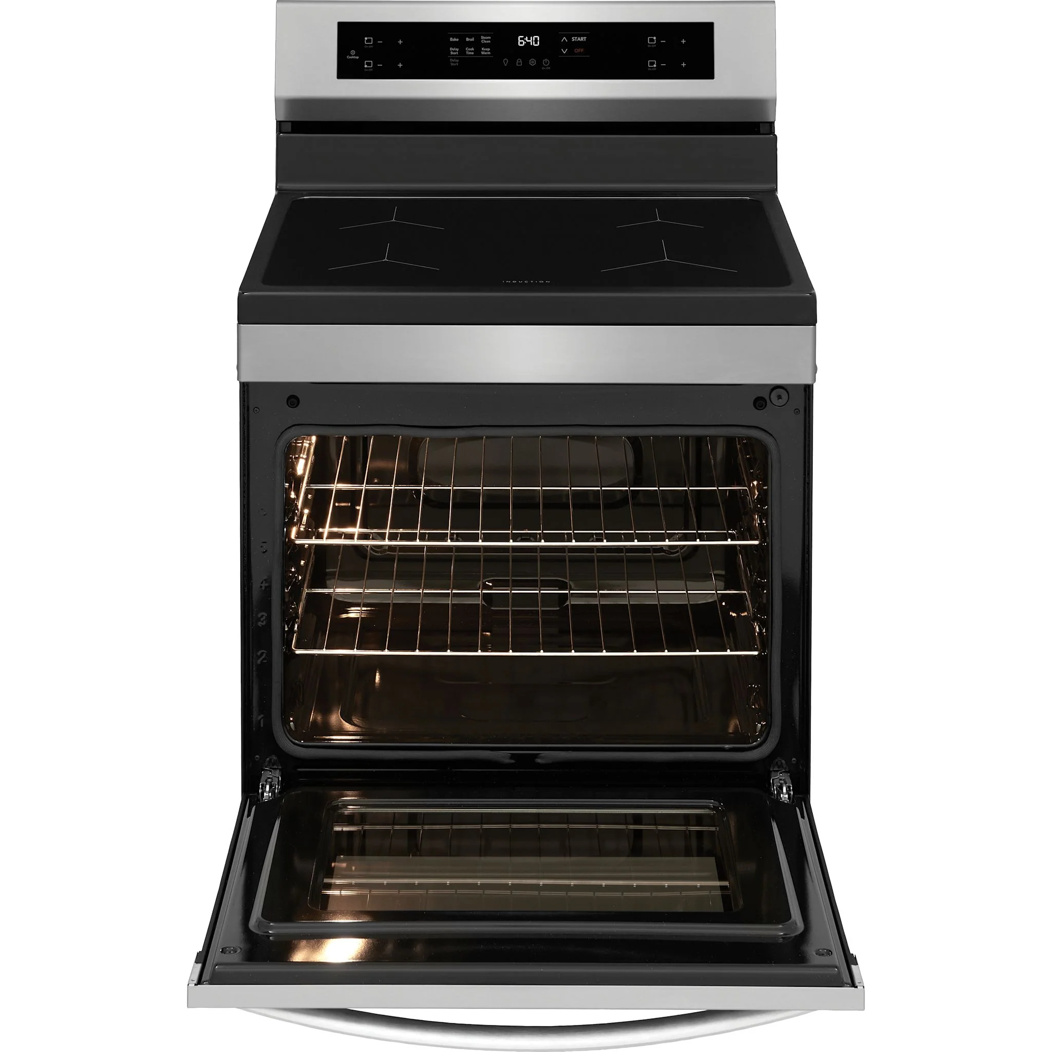 Frigidaire 30" Rear Control Induction Range - Stainless Steel (FCRI306CAS) - Image 4