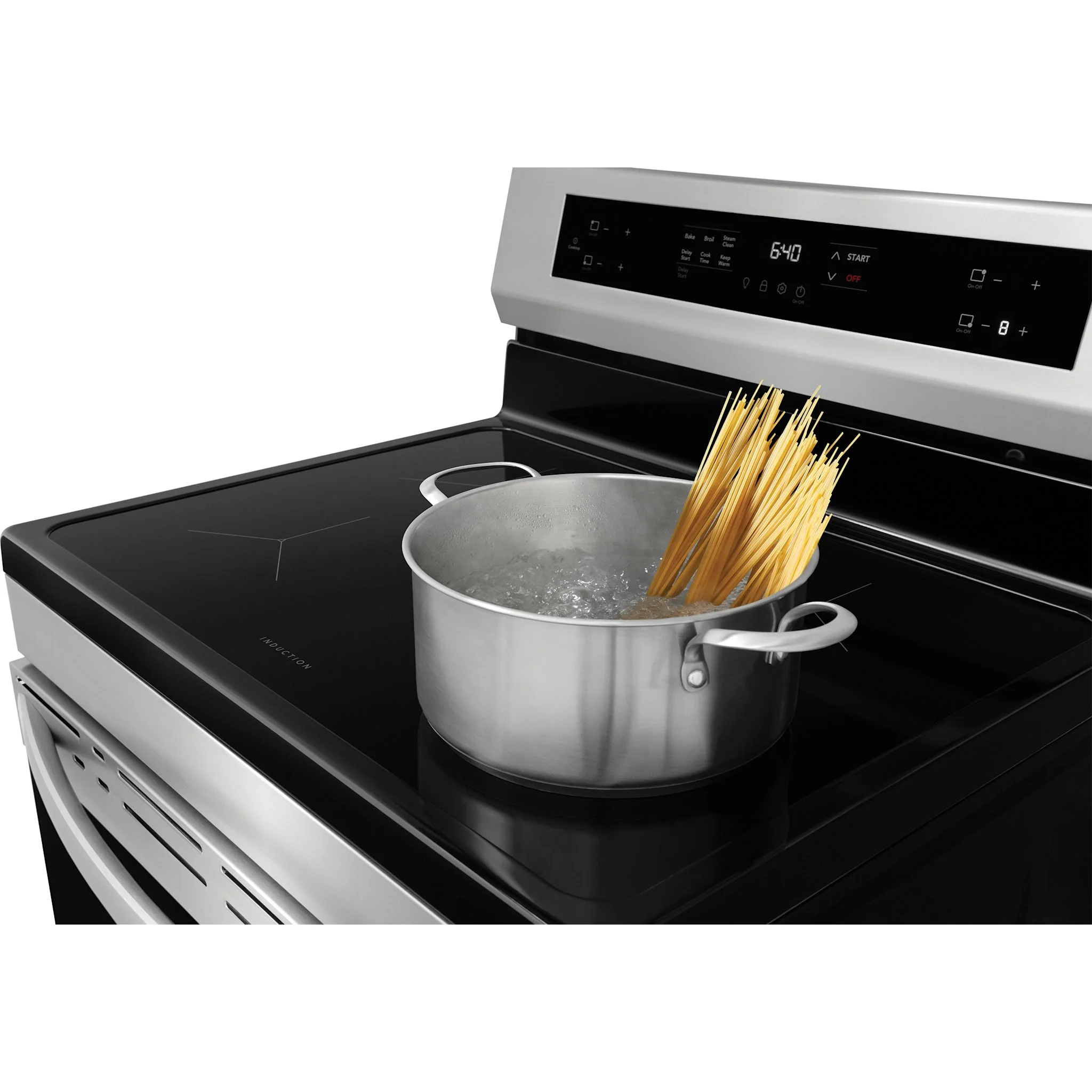 Frigidaire 30" Rear Control Induction Range - Stainless Steel (FCRI306CAS) - Image 6
