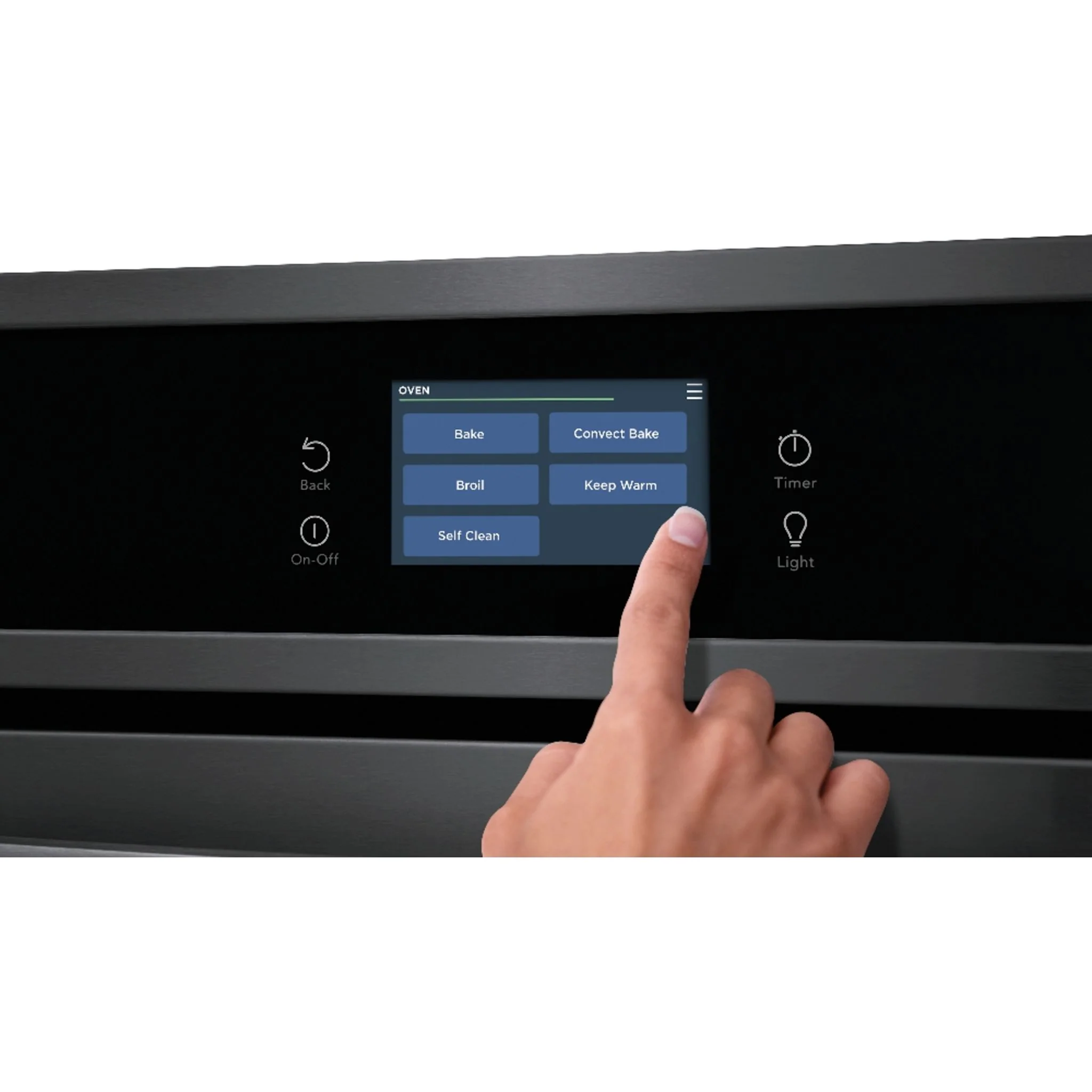 Frigidaire 30" Single Electric Wall Oven with Fan Convection - Black Stainless ( FCWS3027AD ) - Image 9