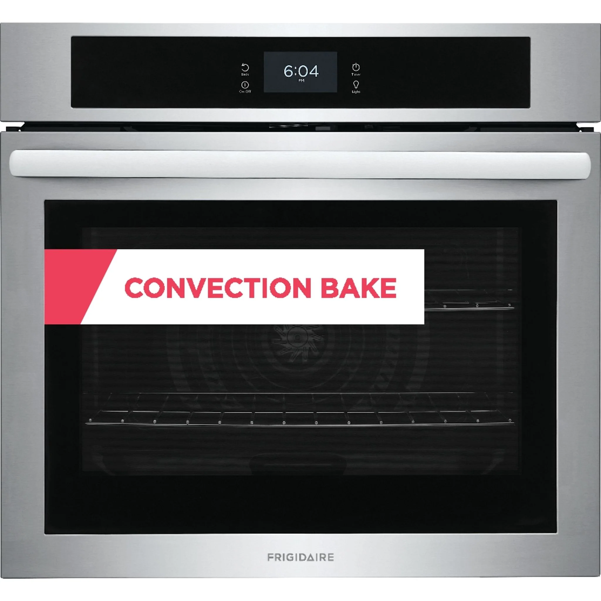 Frigidaire 30" Single Electric Wall Oven with Fan Convection - Stainless Steel ( FCWS3027AS ) - Image 2