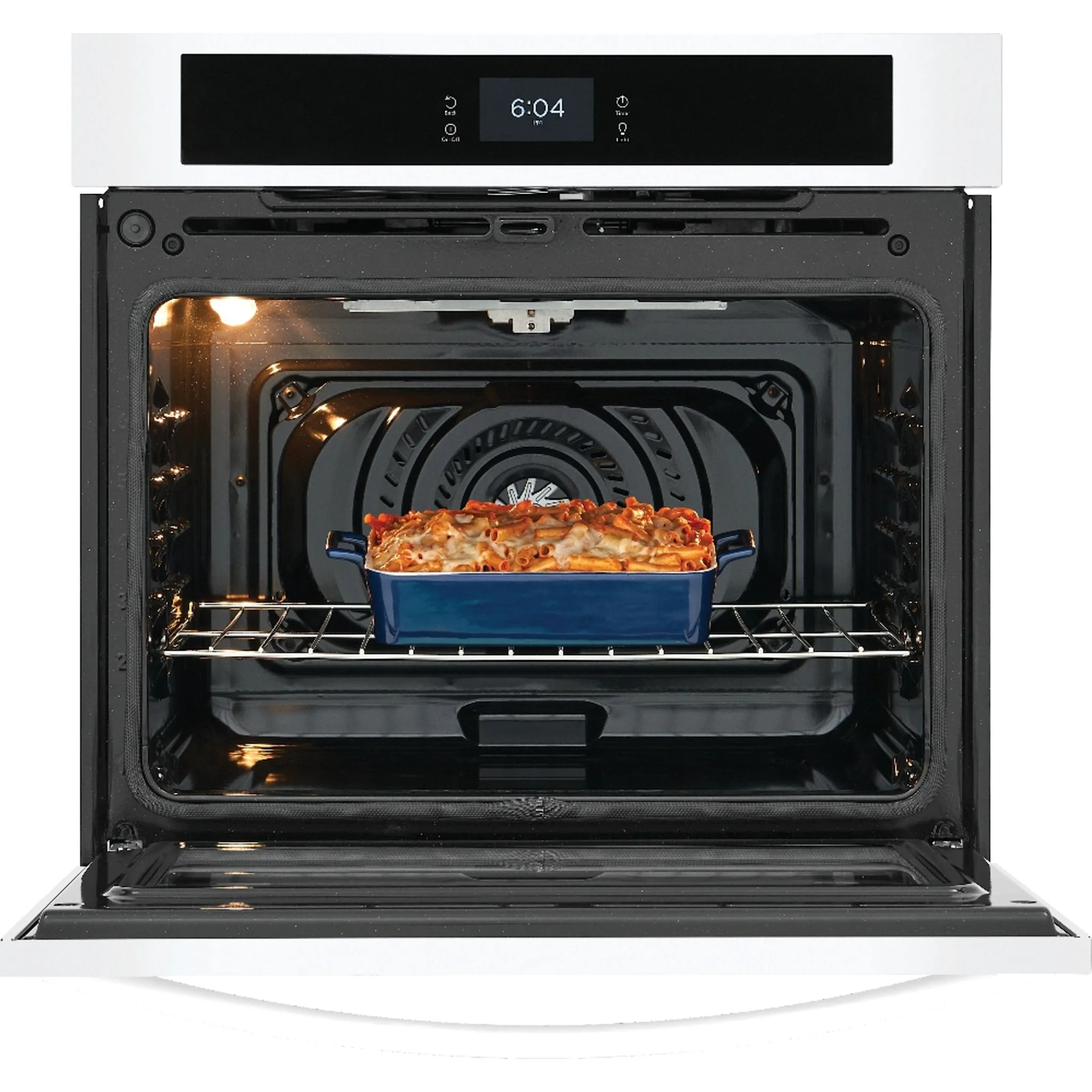 Frigidaire 30" Single Electric Wall Oven with Fan Convection - White ( FCWS3027AW ) - Image 6