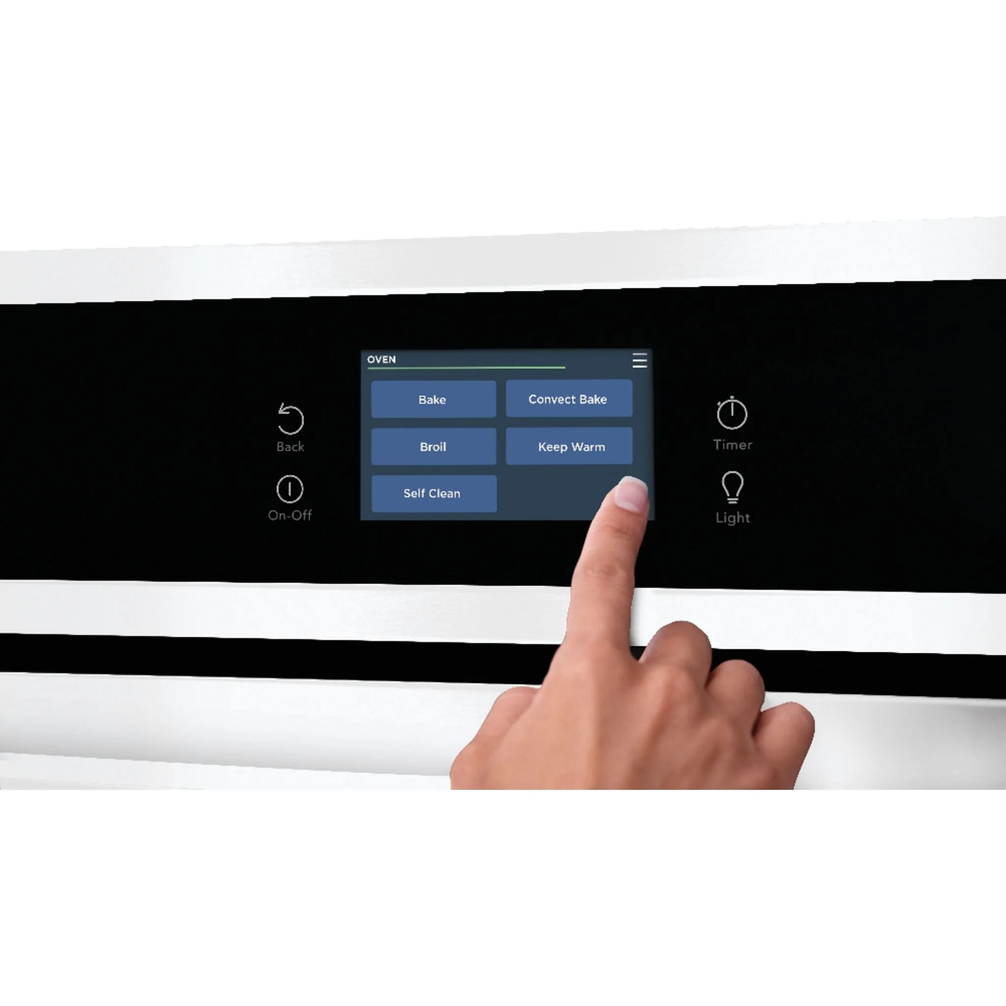 Frigidaire 30" Single Electric Wall Oven with Fan Convection - White ( FCWS3027AW ) - Image 8