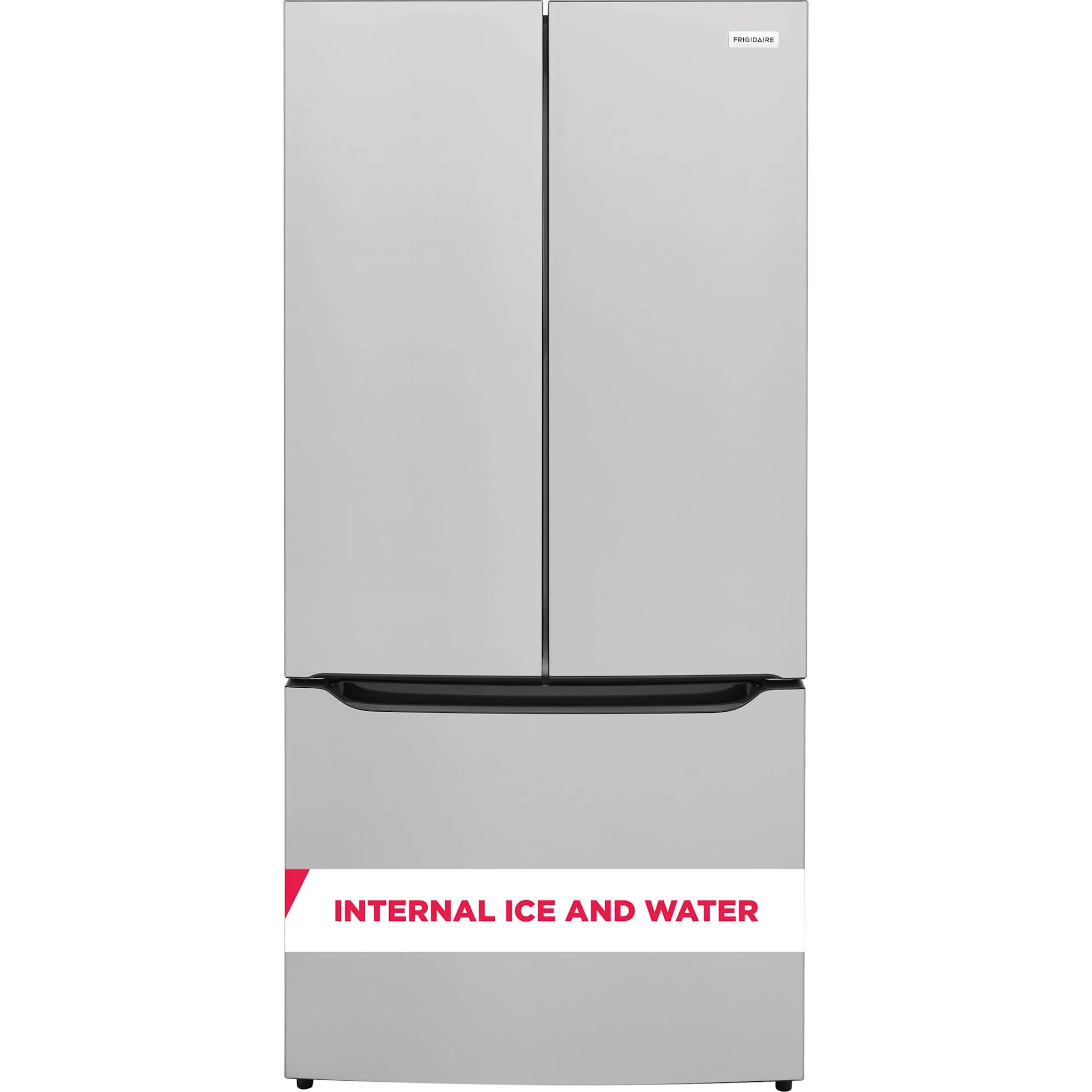 Frigidaire 33-in Counter Depth French-Door with Internal Water and Ice - Stainless Steel (FRFG2033AV) - Image 3