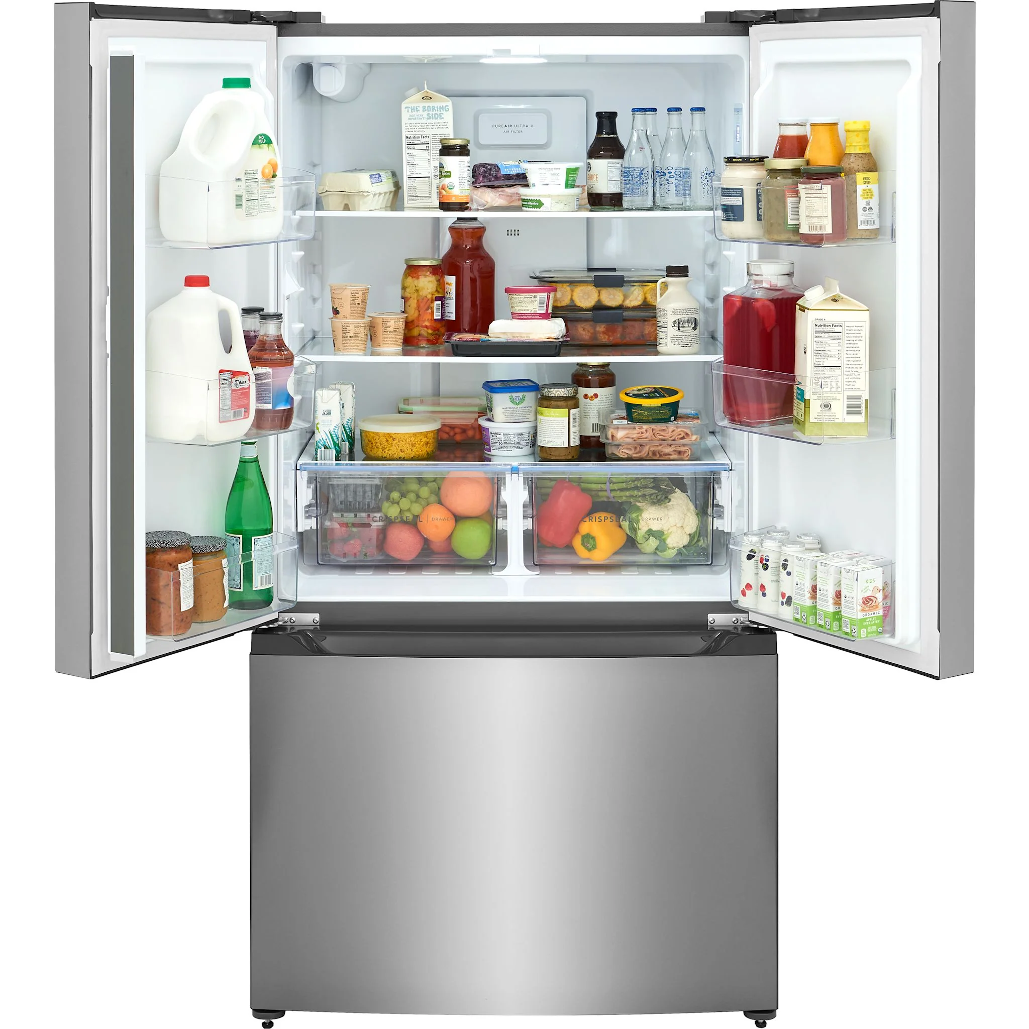 Frigidaire 36" Counter Depth French Door refrigerator with  internal water and ice - Stainless (FRFG2011AV) - Image 5