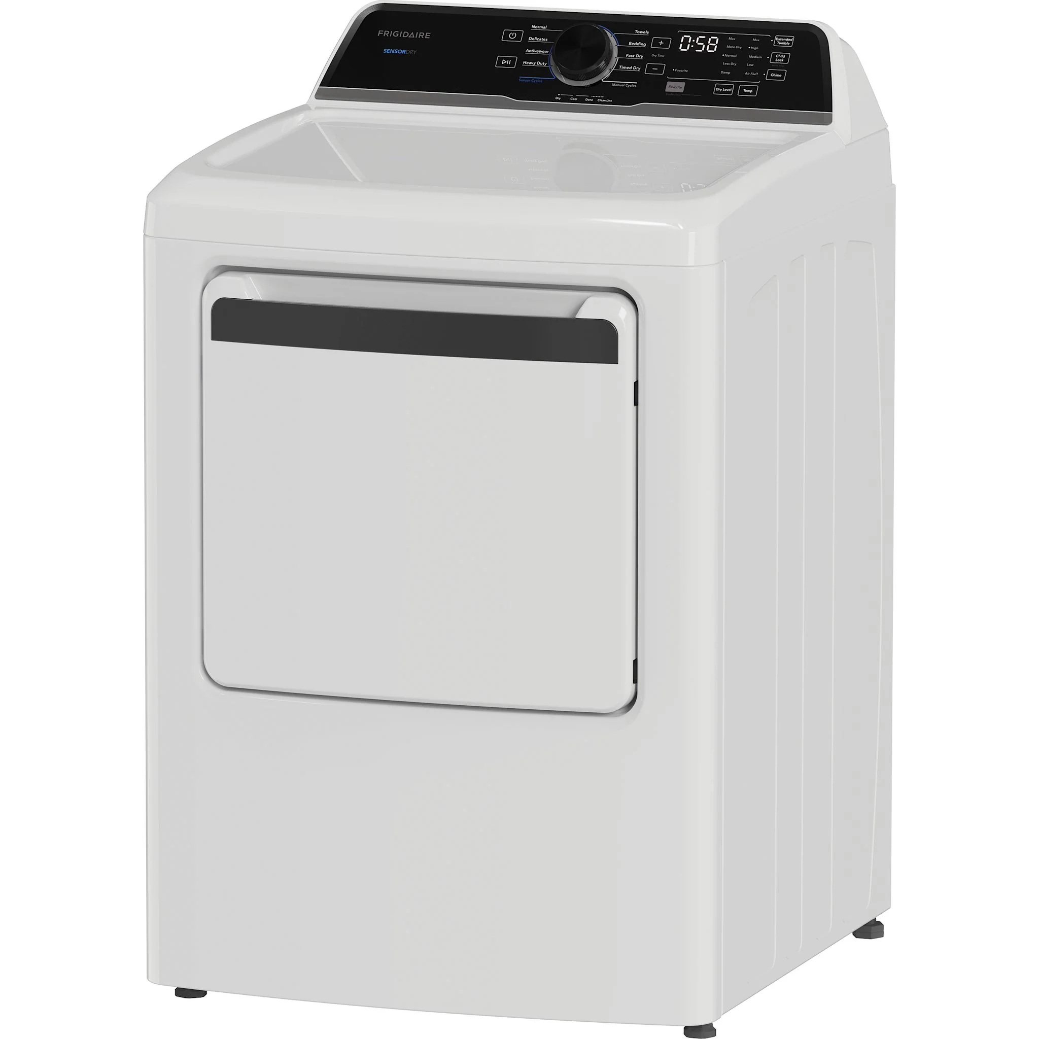 Frigidaire 7 Cu. Ft. Electric Dryer - White ( FLVE752CBW ) - Image 2