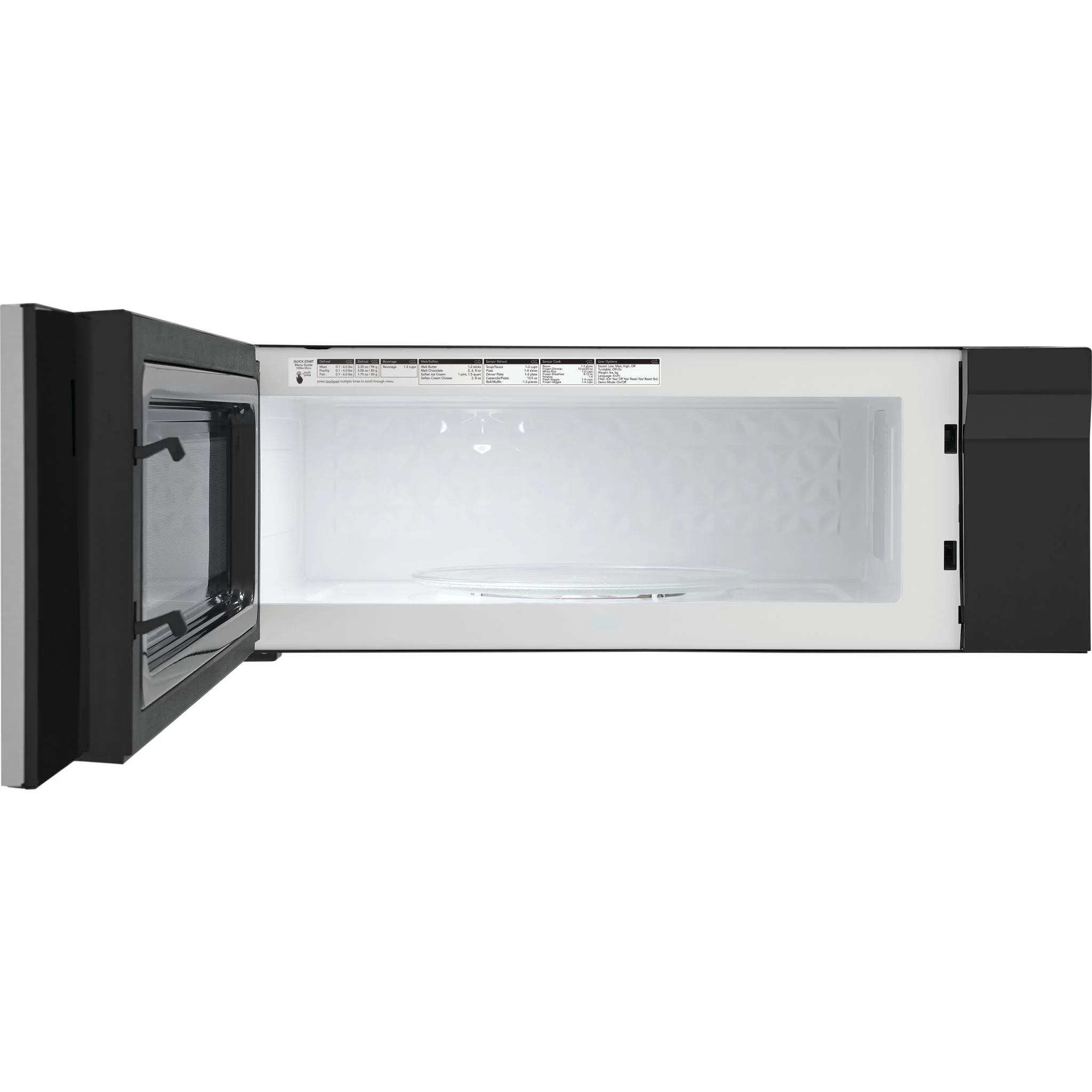 Frigidaire Gallery 1.2 Cu. Ft. Low-Profile Over-the-Range Microwave - Stainless Steel ( GMOS1266AF ) - Image 7