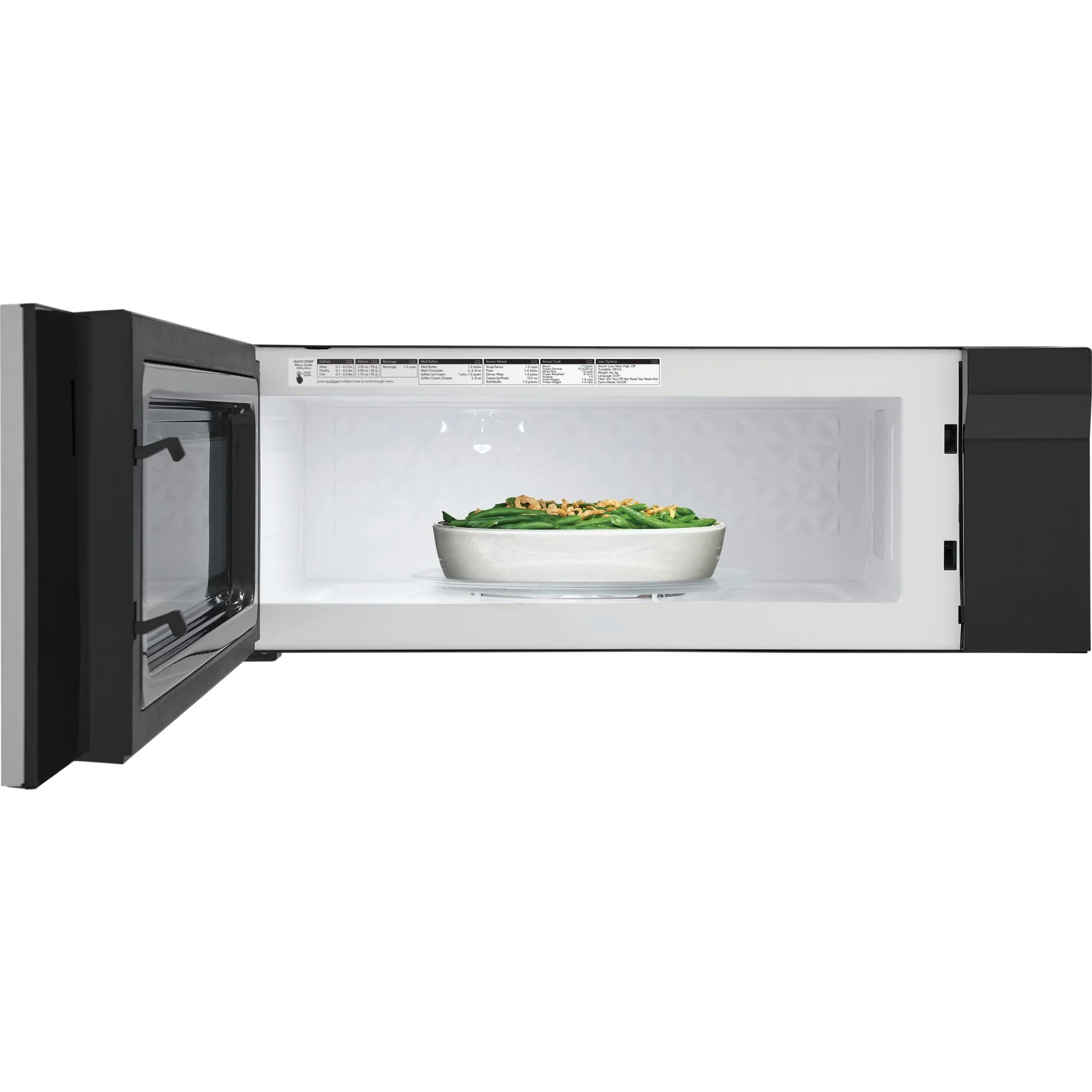 Frigidaire Gallery 1.2 Cu. Ft. Low-Profile Over-the-Range Microwave - Stainless Steel ( GMOS1266AF ) - Image 8
