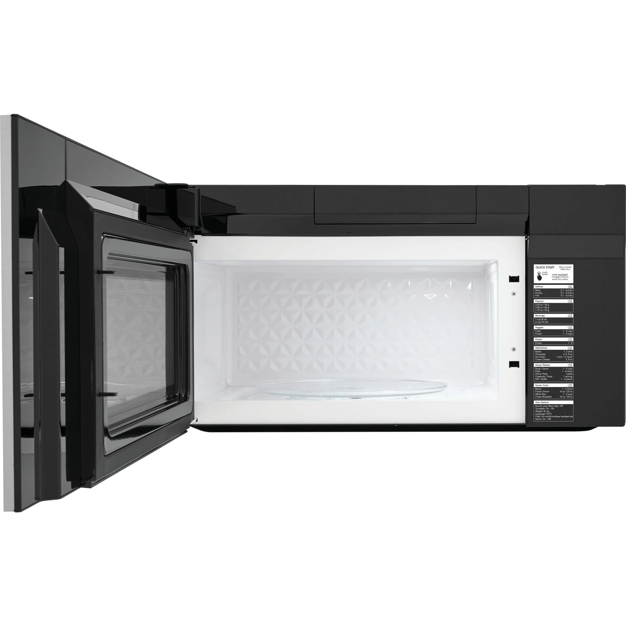 Frigidaire Gallery 1.9 Cu. Ft. Over-The-Range Microwave with Sensor Cook - Stainless Steel ( GMOS1964AF ) - Image 7