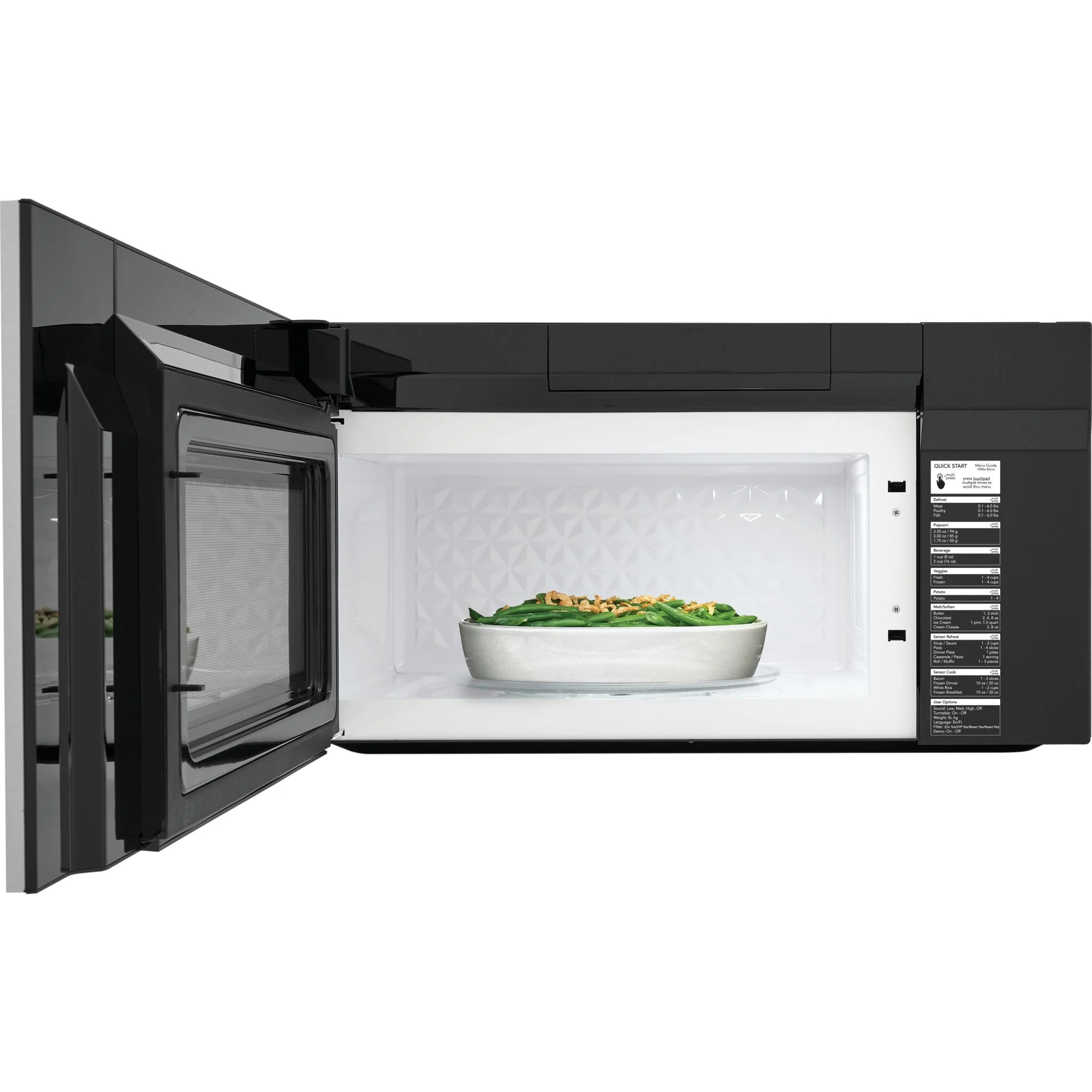 Frigidaire Gallery 1.9 Cu. Ft. Over-The-Range Microwave with Sensor Cook - Stainless Steel ( GMOS1964AF ) - Image 8