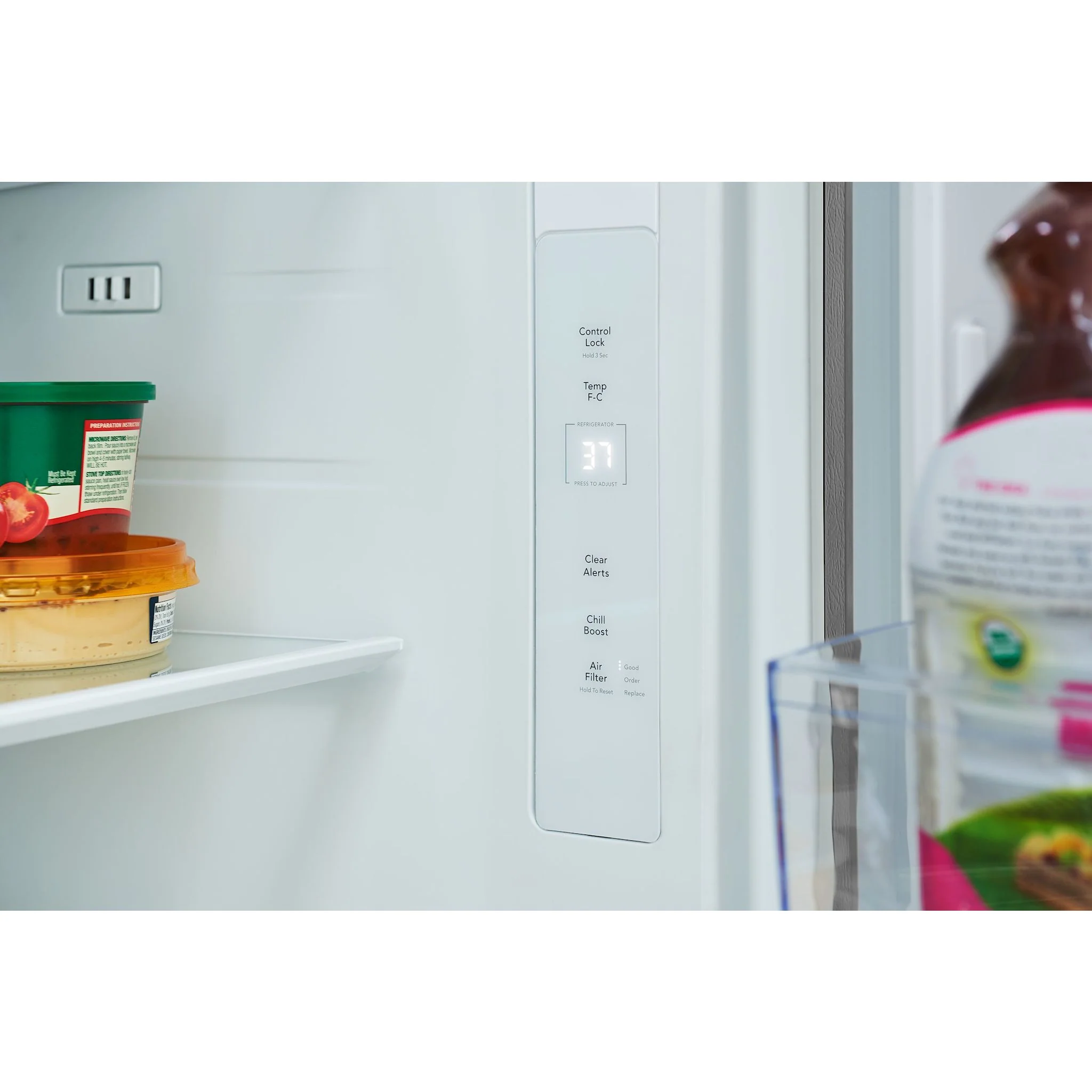 Frigidaire Gallery 19 Cu. Ft. Single-Door Refrigerator - SmudgeProof Stainless Steel (GRDA1911AF) - Image 4