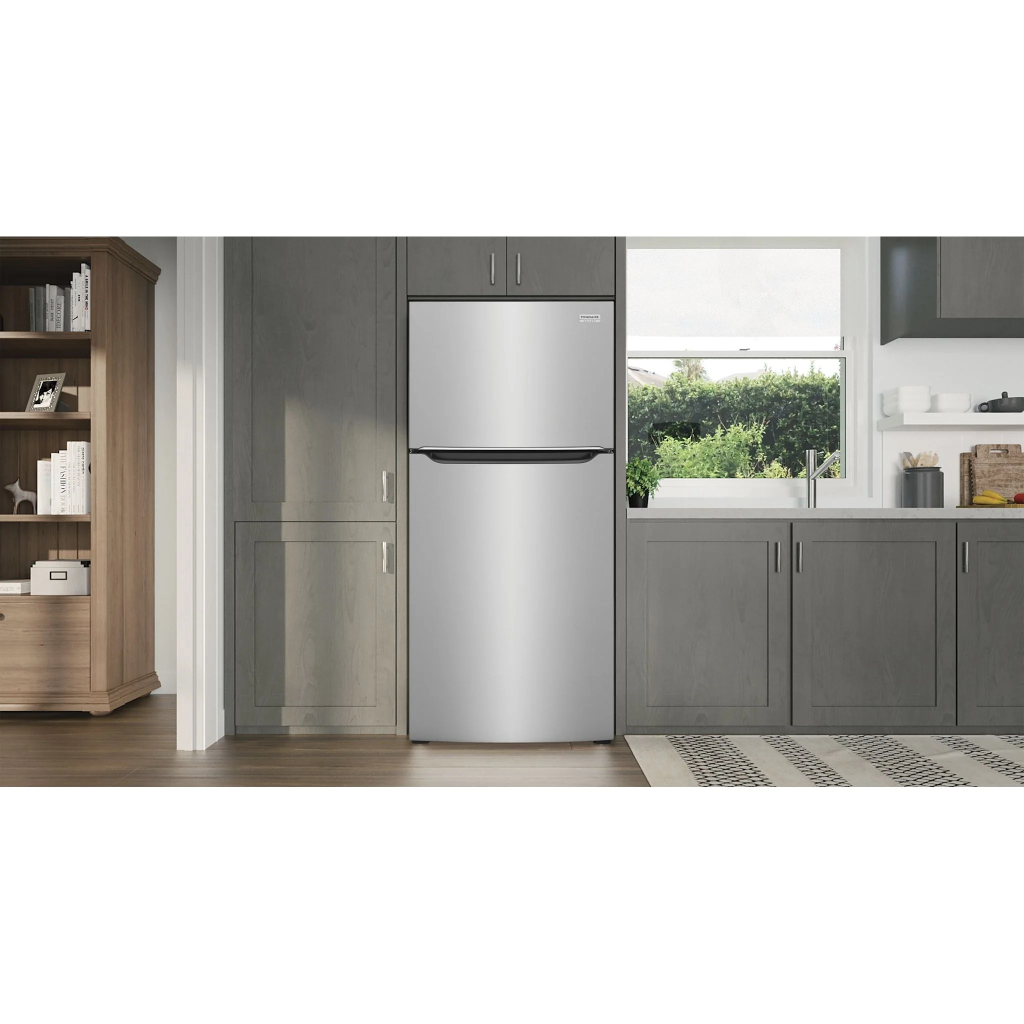 Frigidaire Gallery 20 Cu. Ft. Garage Ready Top Freezer Refrigerator - Stainless Steel ( GRTE2055AF ) - Image 10