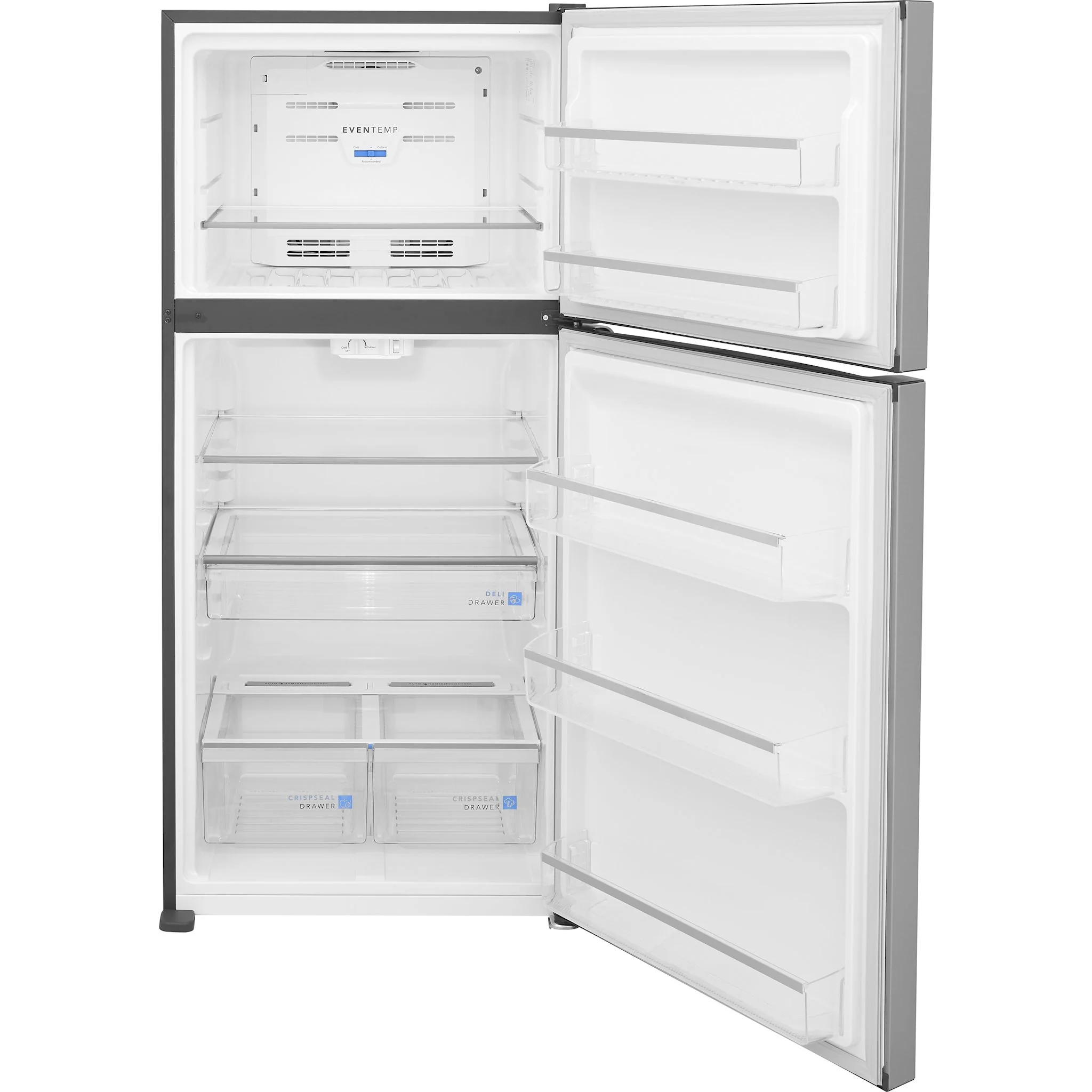 Frigidaire Gallery 20 Cu. Ft. Garage Ready Top Freezer Refrigerator - Stainless Steel ( GRTE2055AF ) - Image 4