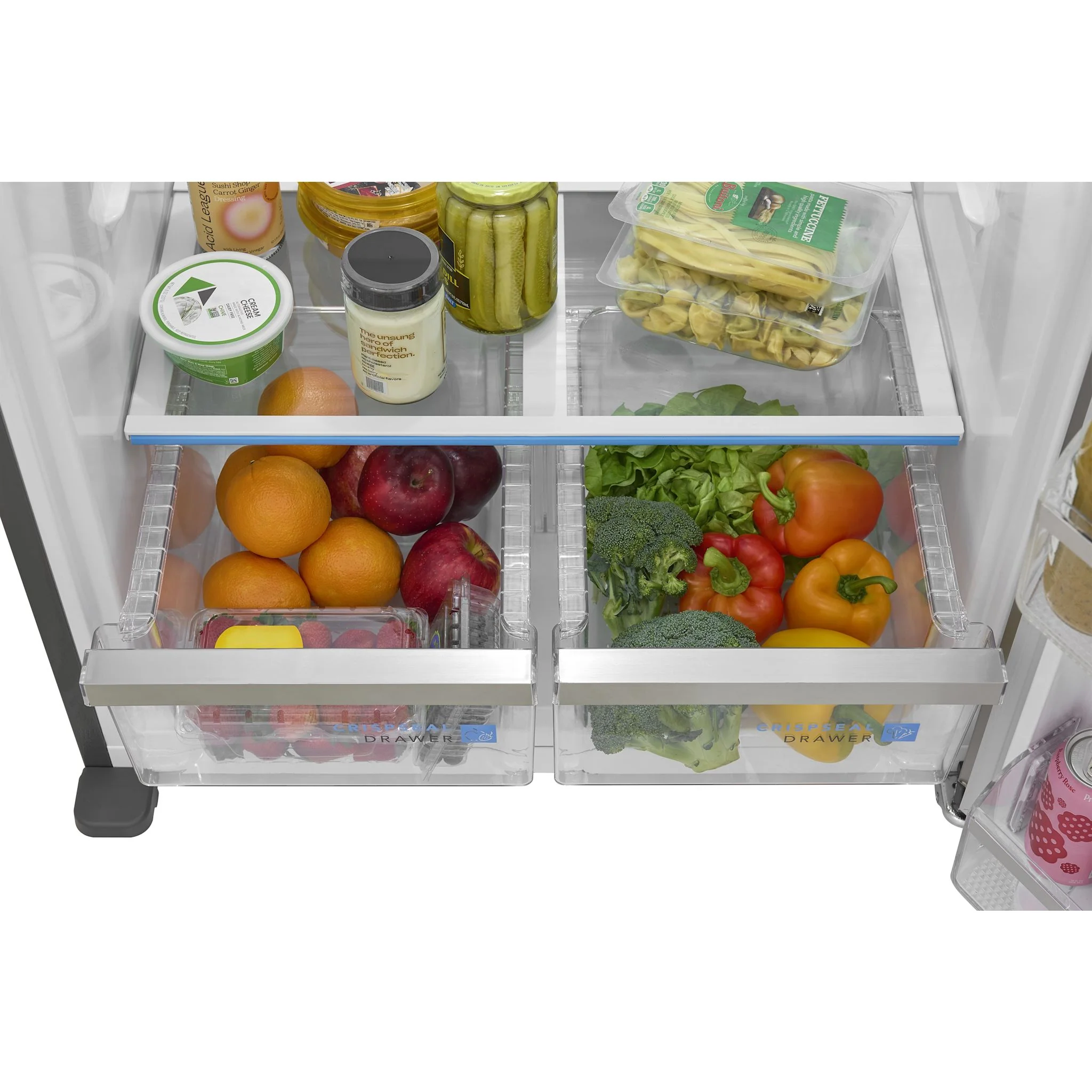 Frigidaire Gallery 20 Cu. Ft. Garage Ready Top Freezer Refrigerator - Stainless Steel ( GRTE2055AF ) - Image 6