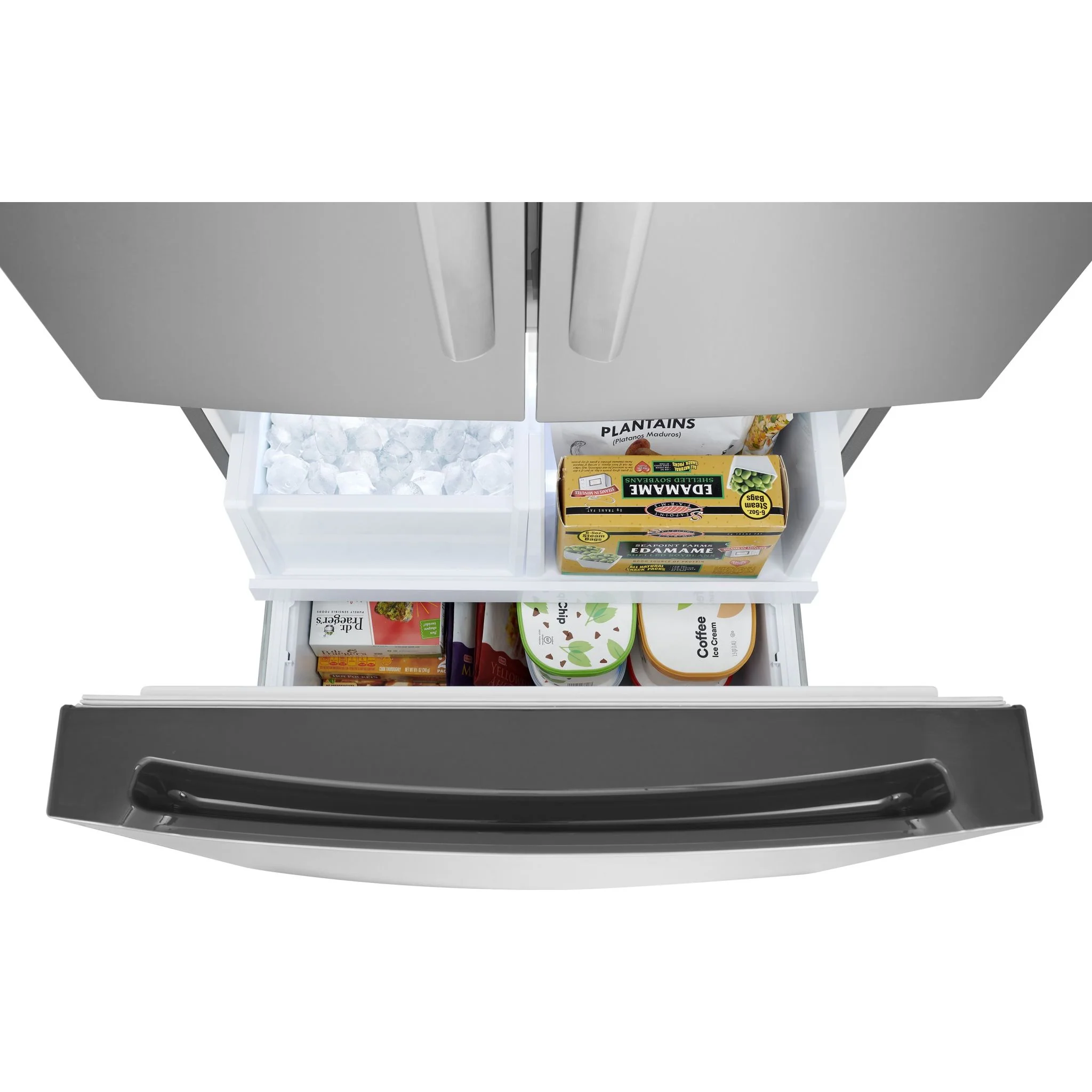 Frigidaire Gallery 20 Cu. Ft. Standard-Depth French Door Refrigerator - Stainless Steel ( GRFN2023AF ) - Image 14