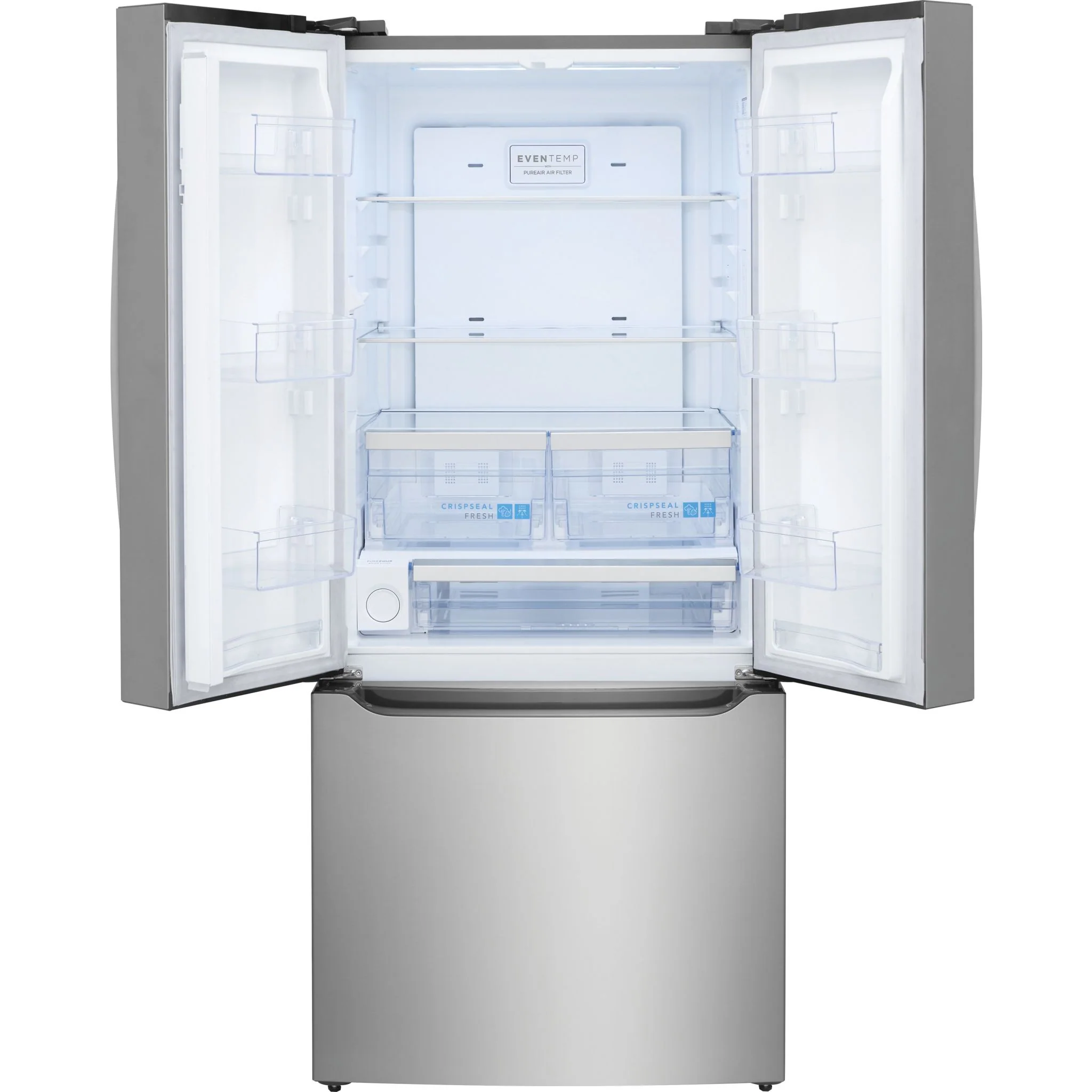 Frigidaire Gallery 20 Cu. Ft. Standard-Depth French Door Refrigerator - Stainless Steel ( GRFN2023AF ) - Image 2